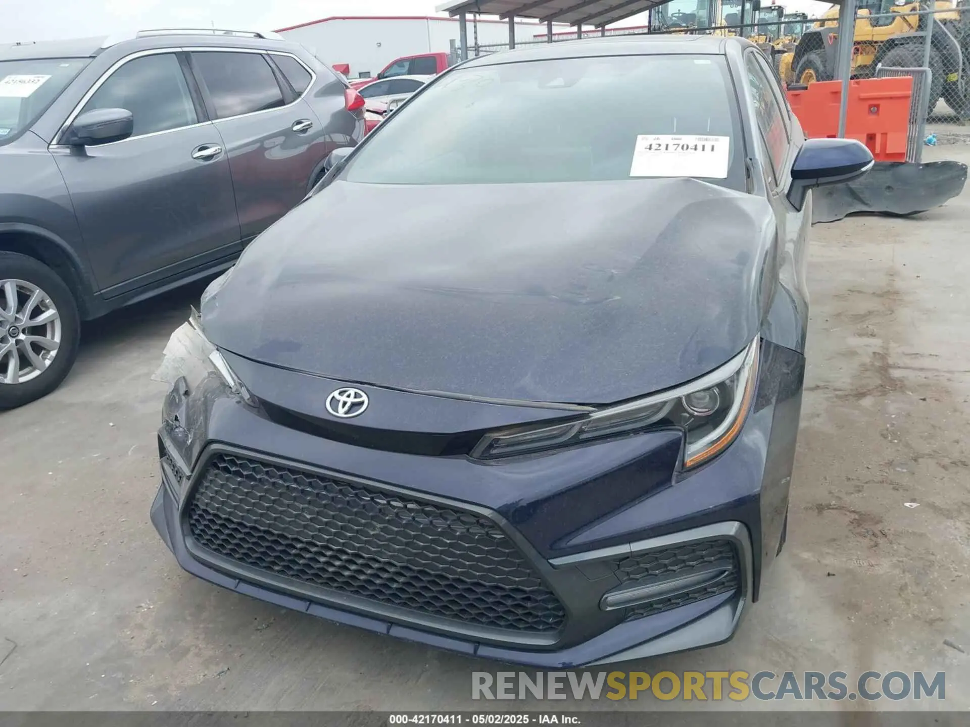12 Photograph of a damaged car JTDP4RCEXLJ015151 TOYOTA COROLLA 2020
