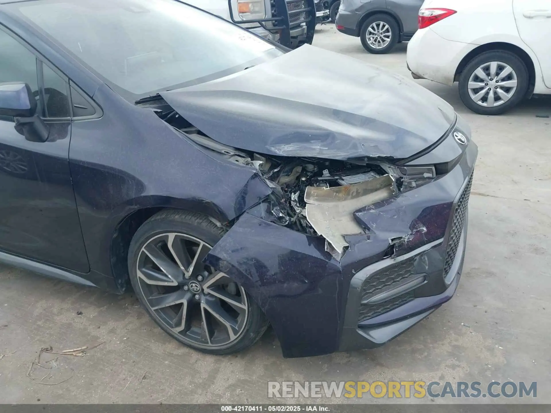 6 Photograph of a damaged car JTDP4RCEXLJ015151 TOYOTA COROLLA 2020