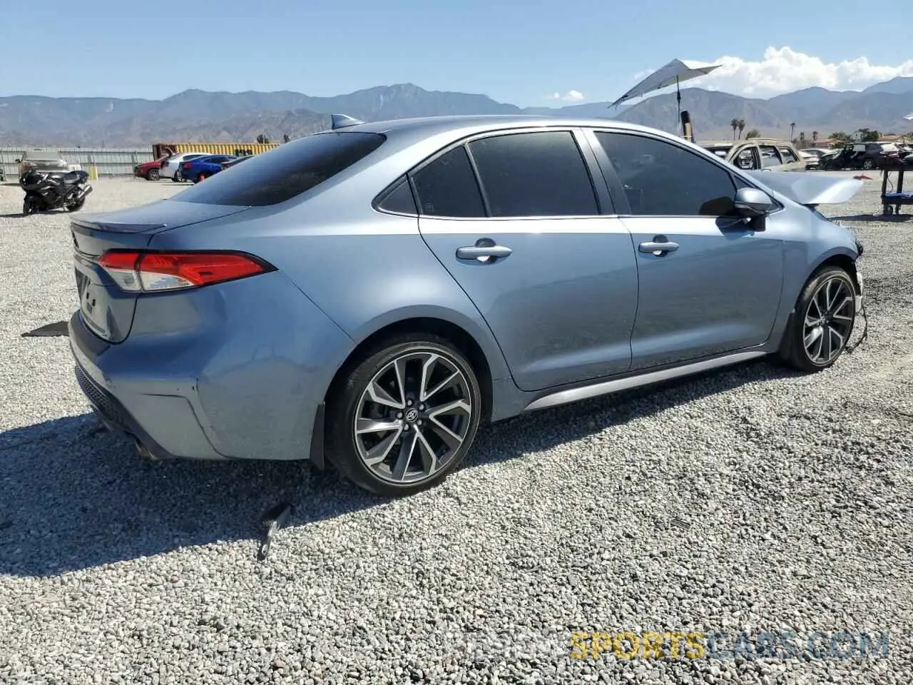 3 Photograph of a damaged car JTDP4RCEXLJ016767 TOYOTA COROLLA 2020