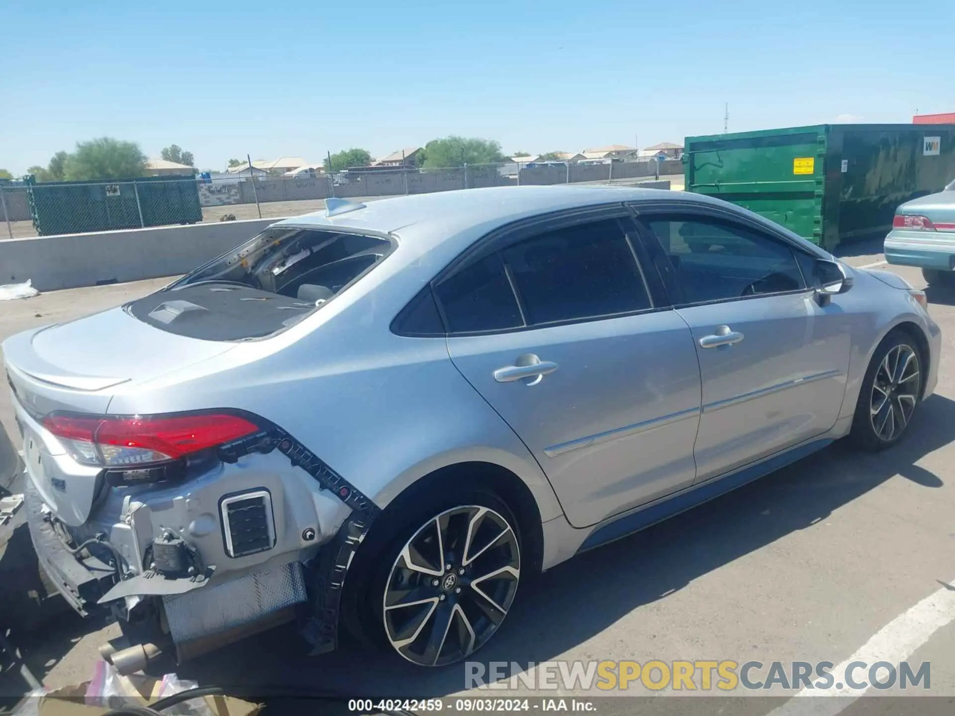 14 Photograph of a damaged car JTDP4RCEXLJ019068 TOYOTA COROLLA 2020
