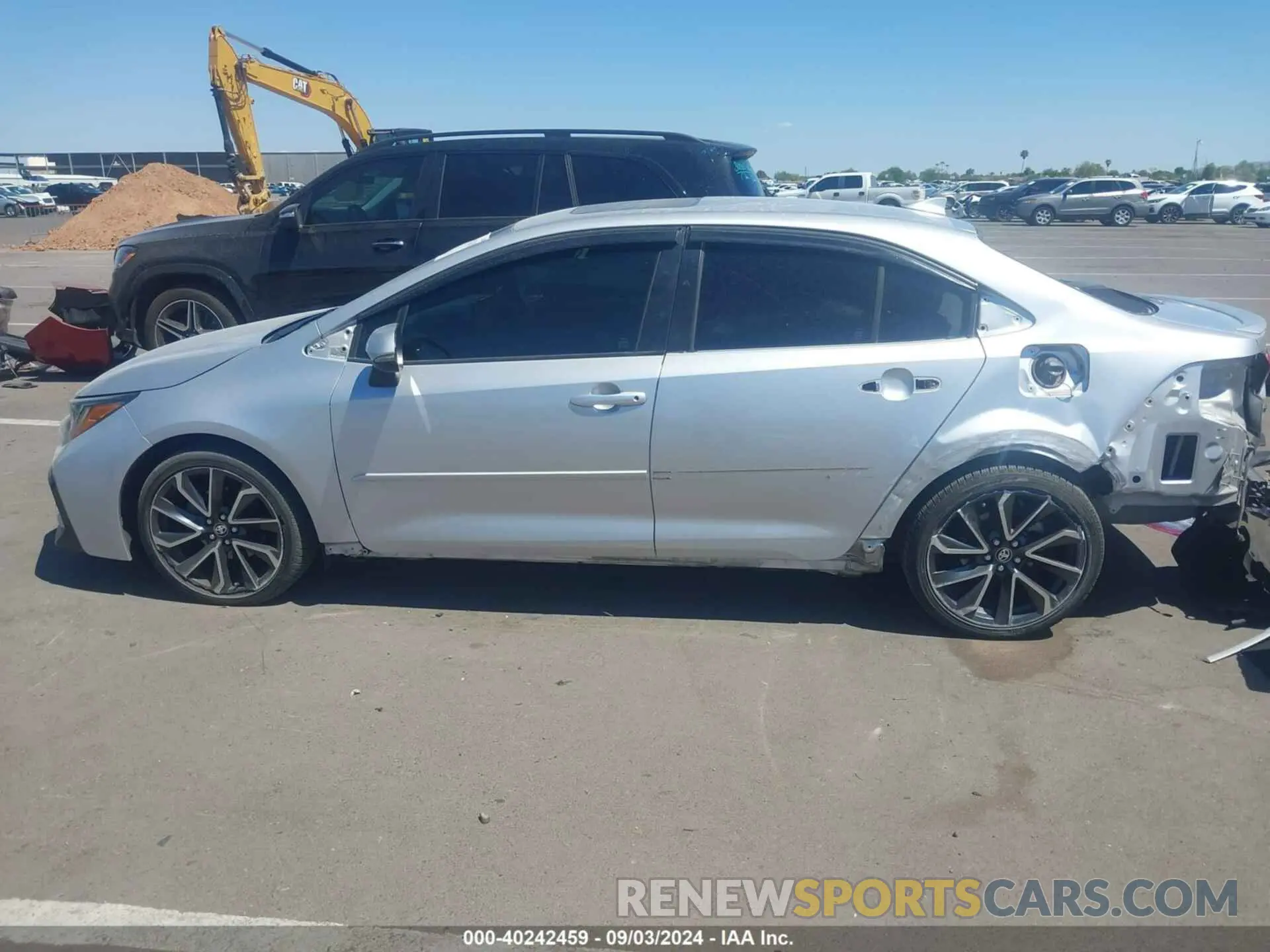 15 Photograph of a damaged car JTDP4RCEXLJ019068 TOYOTA COROLLA 2020