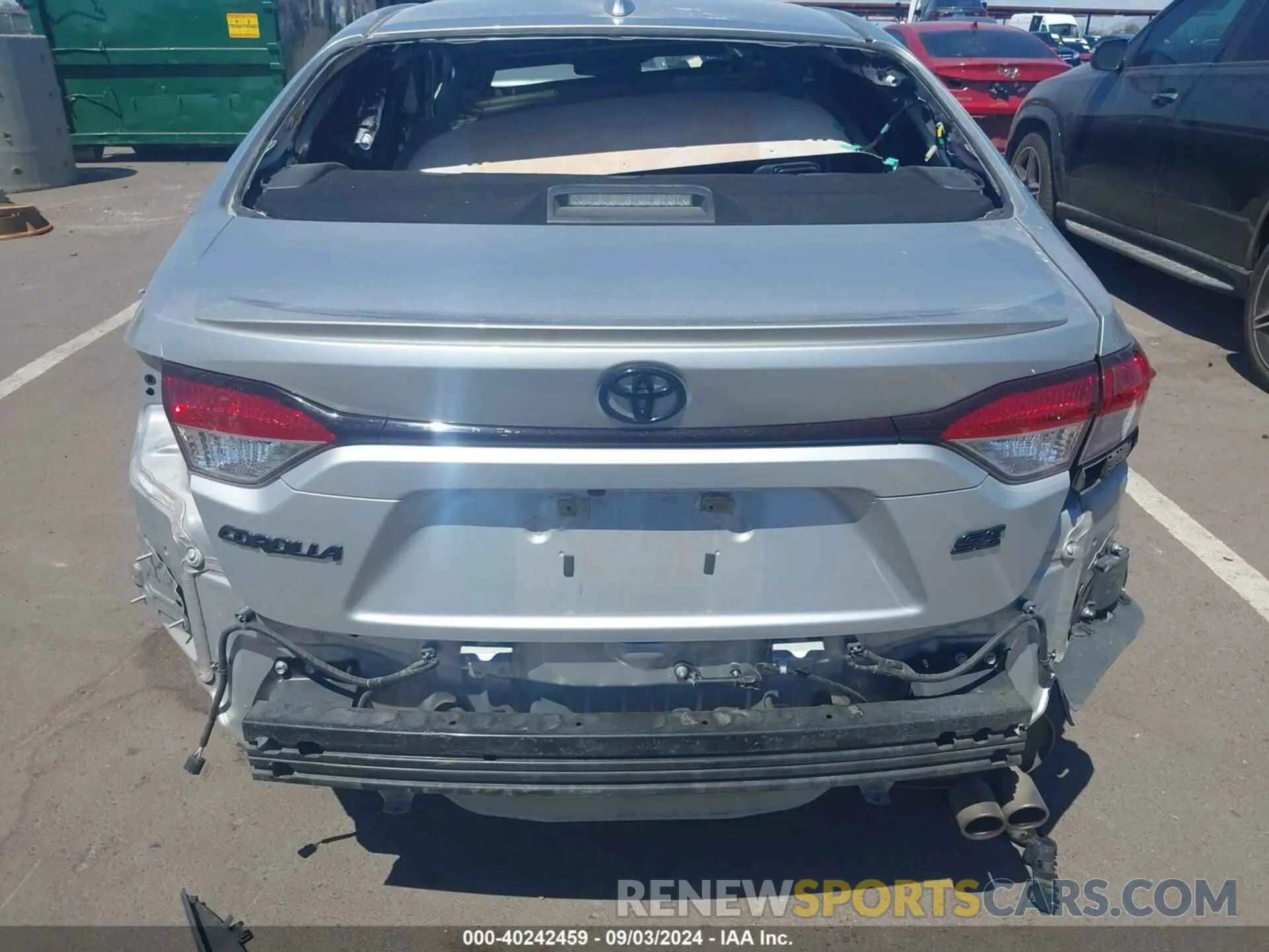 6 Photograph of a damaged car JTDP4RCEXLJ019068 TOYOTA COROLLA 2020