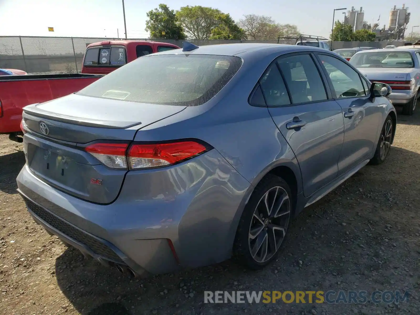 4 Photograph of a damaged car JTDS4RCE0LJ001155 TOYOTA COROLLA 2020