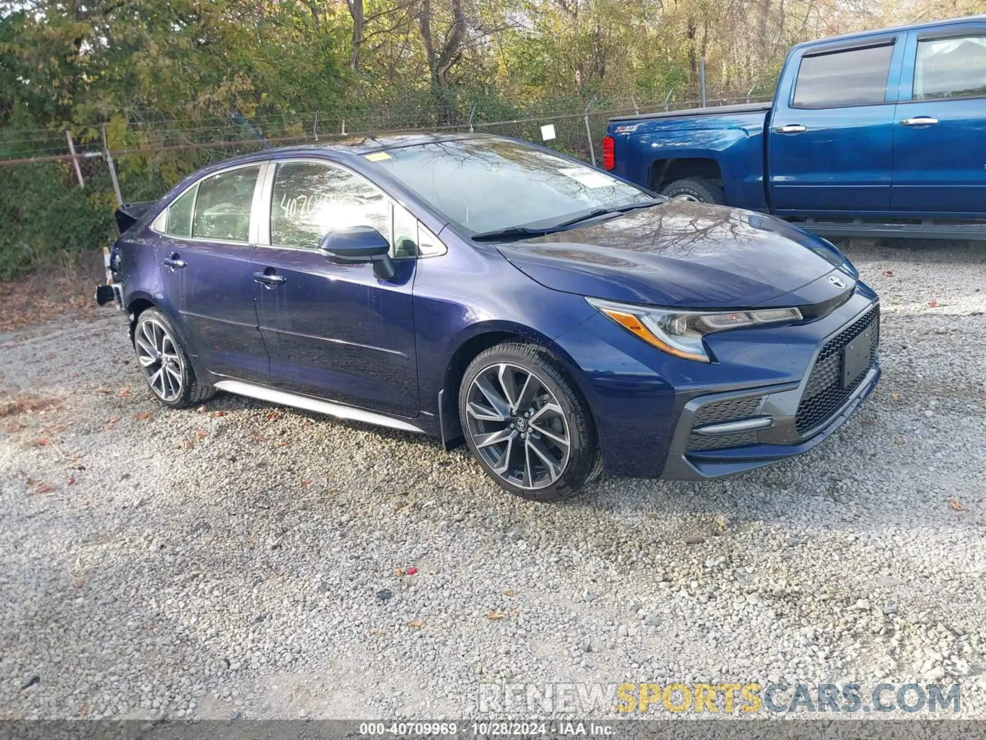 1 Photograph of a damaged car JTDS4RCE0LJ005867 TOYOTA COROLLA 2020