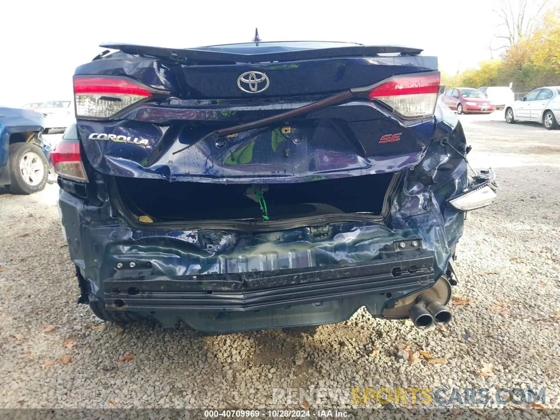 6 Photograph of a damaged car JTDS4RCE0LJ005867 TOYOTA COROLLA 2020