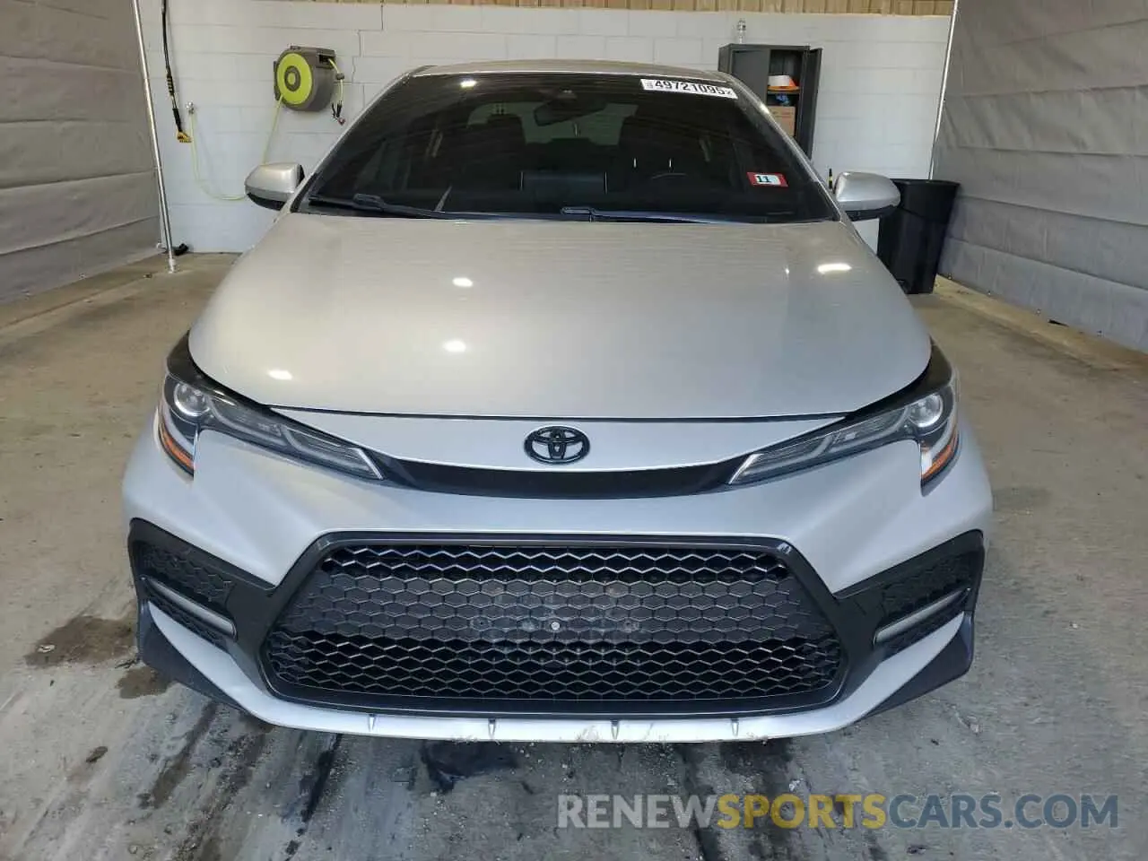 5 Photograph of a damaged car JTDS4RCE0LJ006498 TOYOTA COROLLA 2020