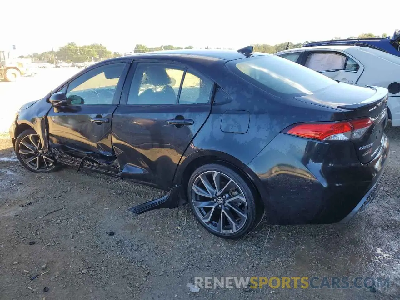 2 Photograph of a damaged car JTDS4RCE0LJ008476 TOYOTA COROLLA 2020