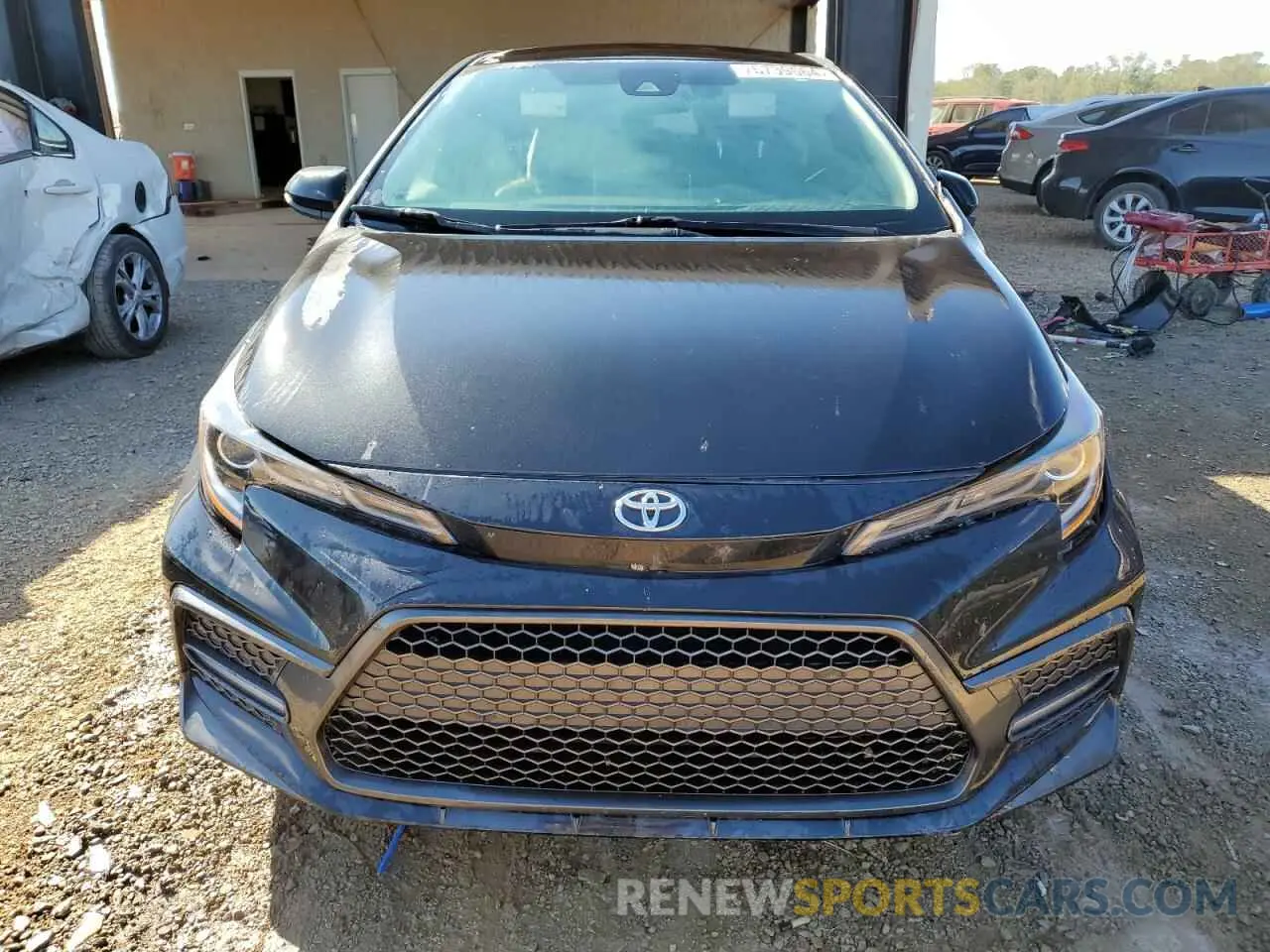 5 Photograph of a damaged car JTDS4RCE0LJ008476 TOYOTA COROLLA 2020