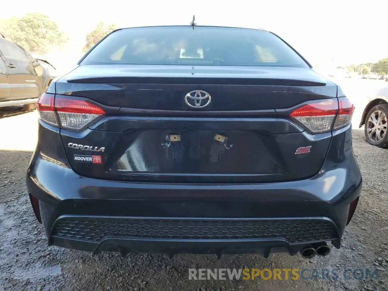 6 Photograph of a damaged car JTDS4RCE0LJ008476 TOYOTA COROLLA 2020