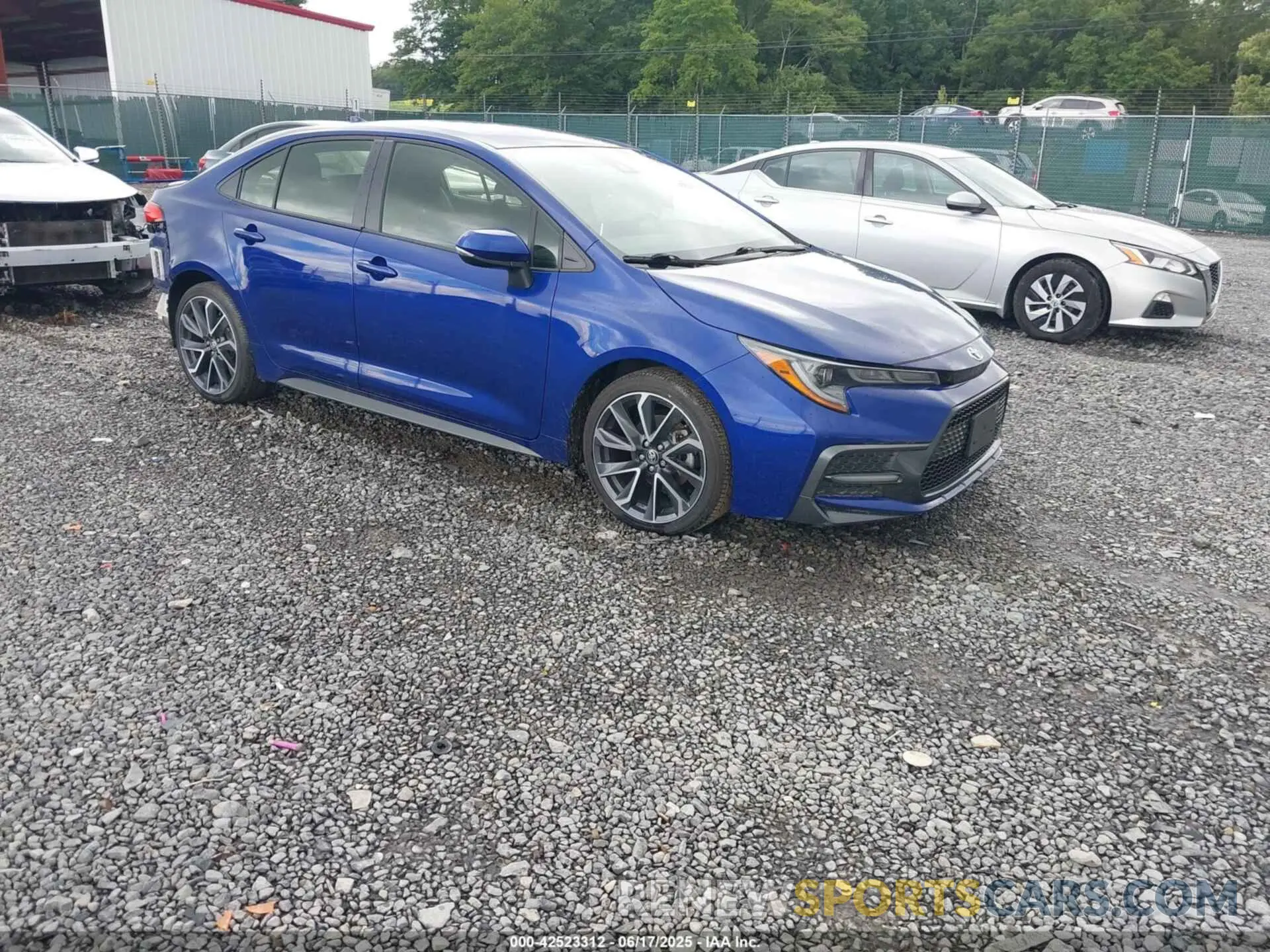 1 Photograph of a damaged car JTDS4RCE0LJ020658 TOYOTA COROLLA 2020