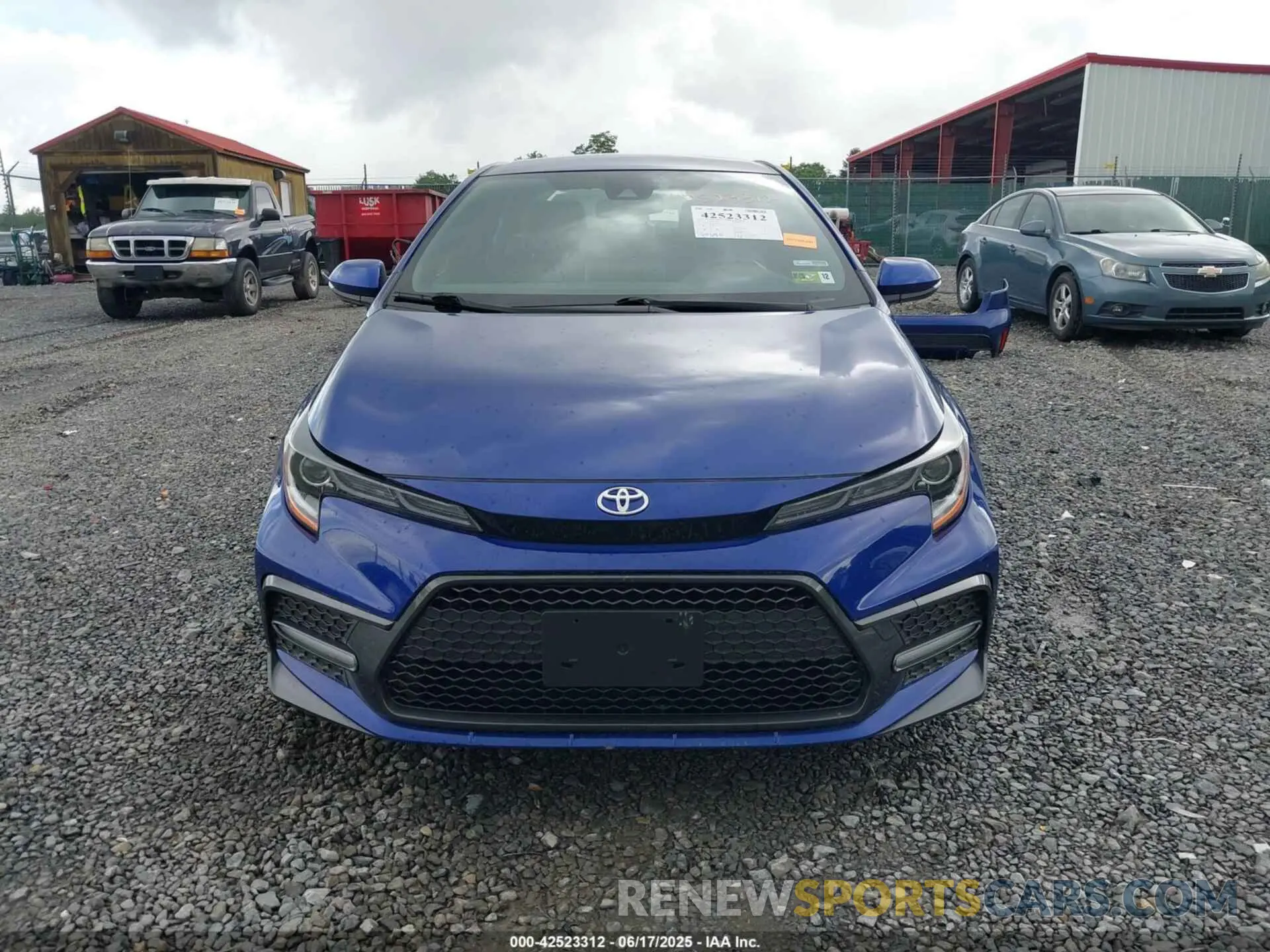 13 Photograph of a damaged car JTDS4RCE0LJ020658 TOYOTA COROLLA 2020