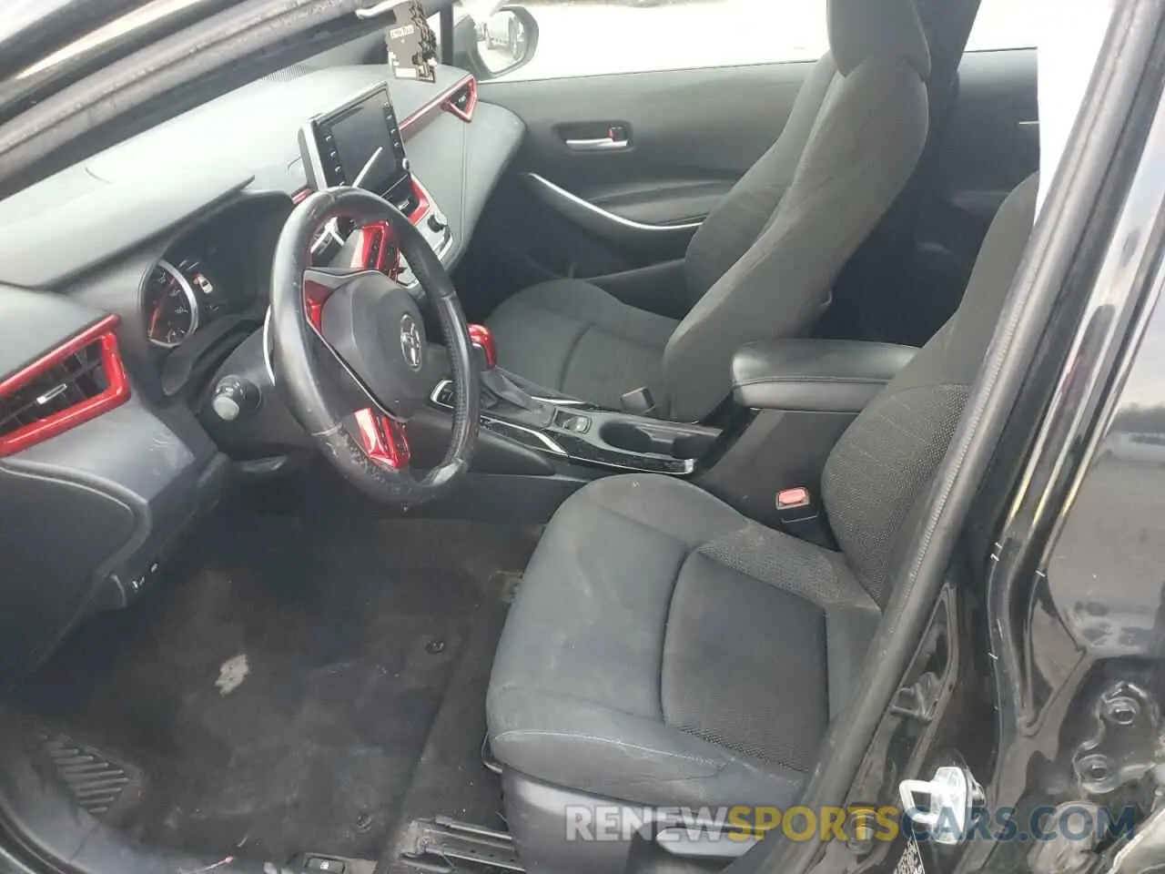 7 Photograph of a damaged car JTDS4RCE0LJ027612 TOYOTA COROLLA 2020