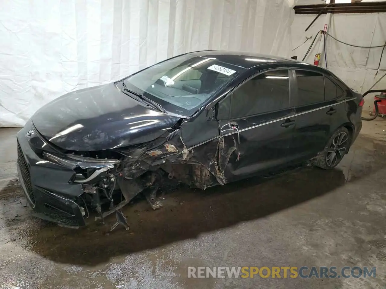 1 Photograph of a damaged car JTDS4RCE0LJ032387 TOYOTA COROLLA 2020