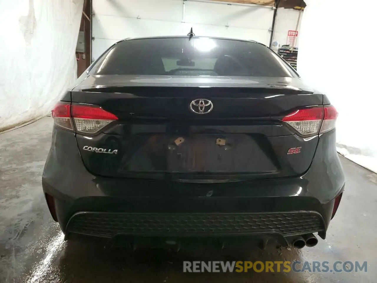 6 Photograph of a damaged car JTDS4RCE0LJ032387 TOYOTA COROLLA 2020