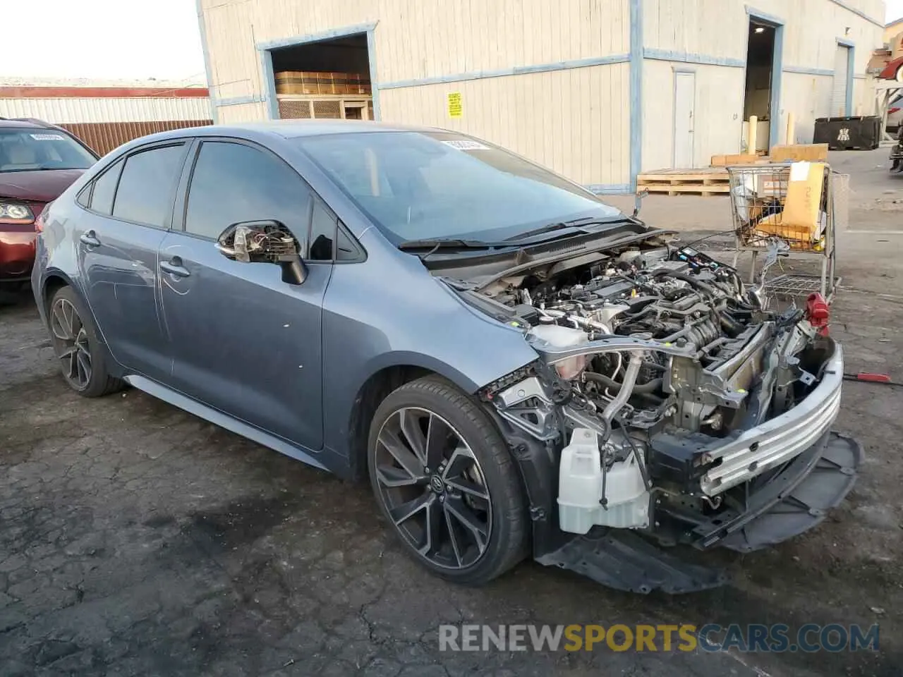 4 Photograph of a damaged car JTDS4RCE0LJ032938 TOYOTA COROLLA 2020