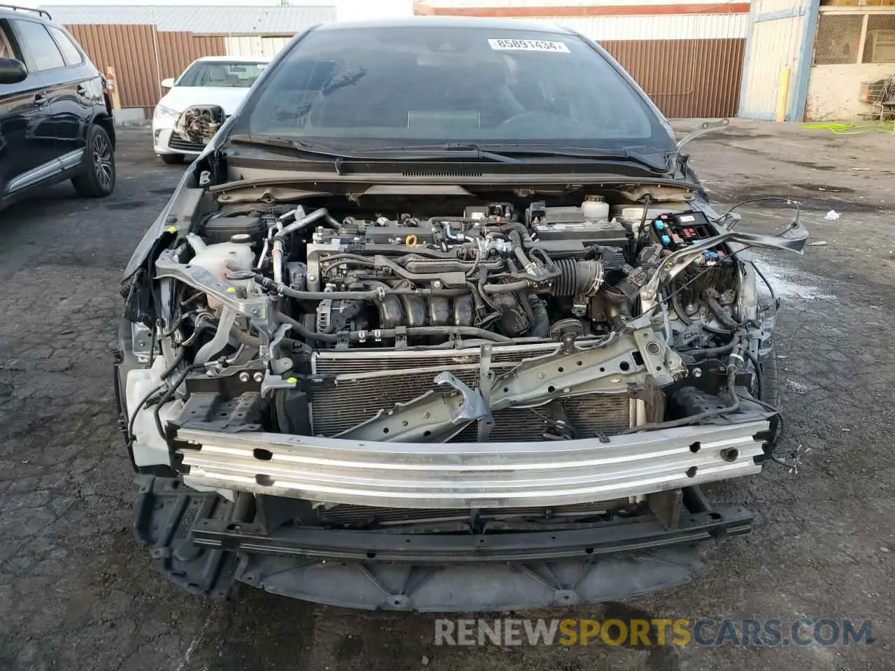 5 Photograph of a damaged car JTDS4RCE0LJ032938 TOYOTA COROLLA 2020
