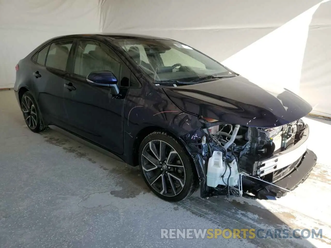 4 Photograph of a damaged car JTDS4RCE0LJ033121 TOYOTA COROLLA 2020
