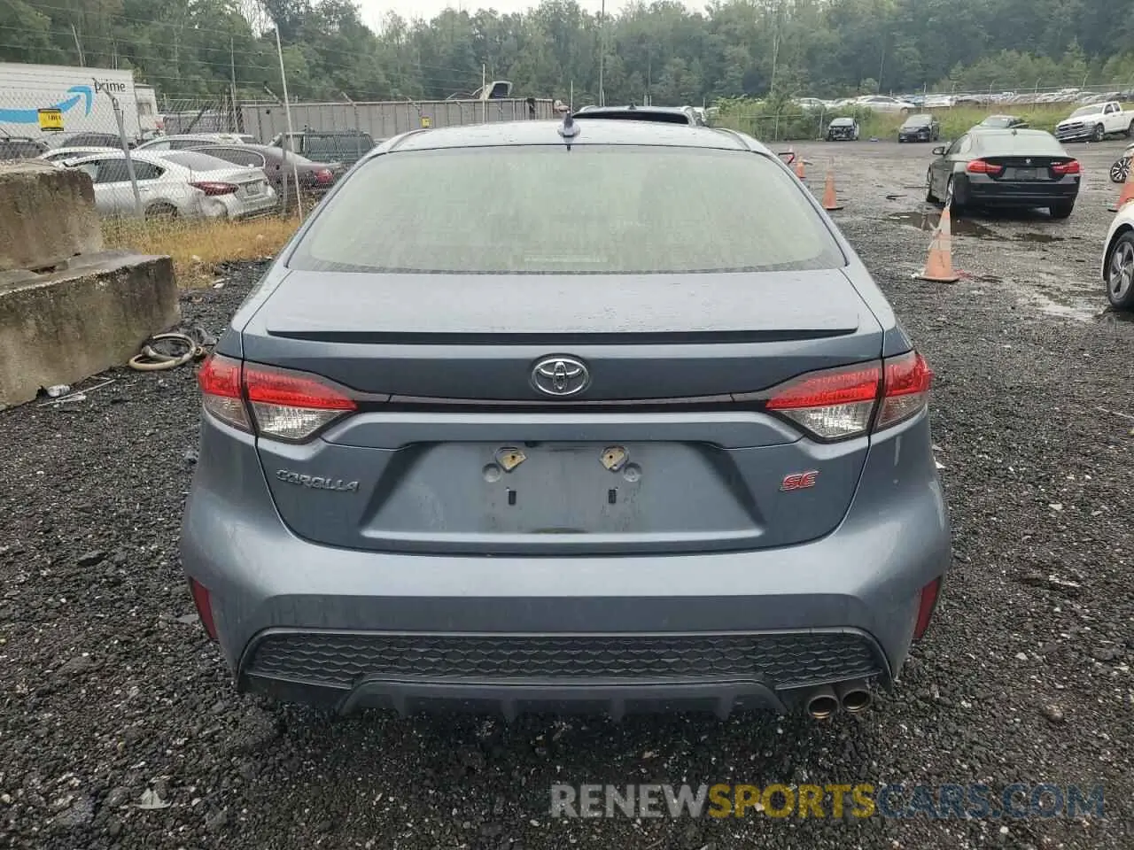 6 Photograph of a damaged car JTDS4RCE0LJ034673 TOYOTA COROLLA 2020