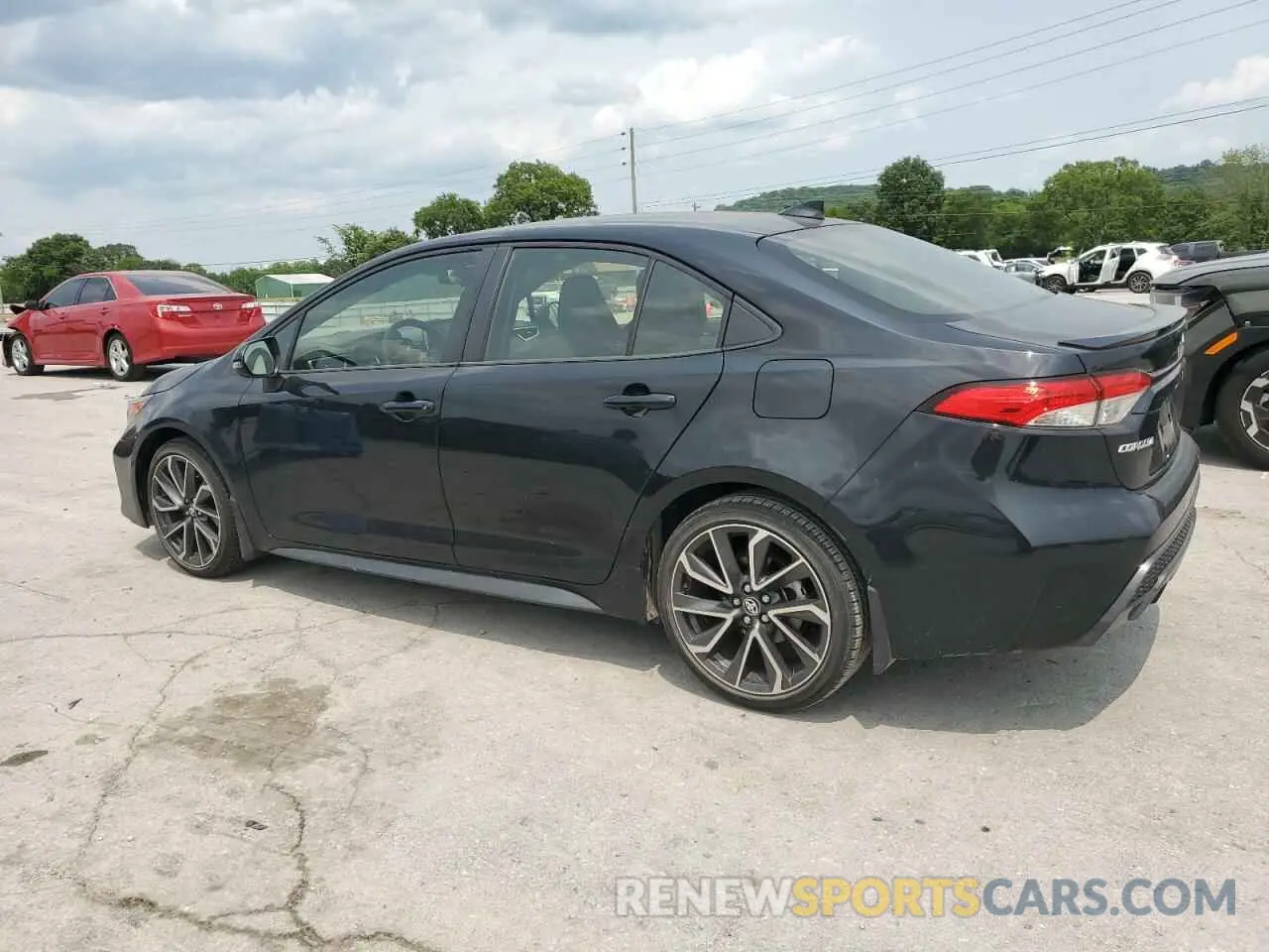 2 Photograph of a damaged car JTDS4RCE0LJ040067 TOYOTA COROLLA 2020