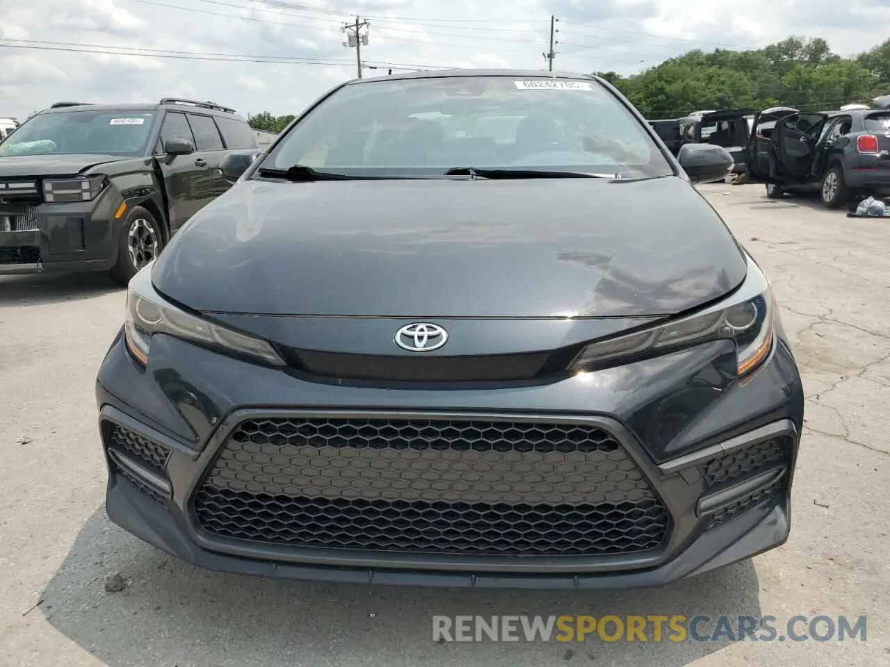 5 Photograph of a damaged car JTDS4RCE0LJ040067 TOYOTA COROLLA 2020