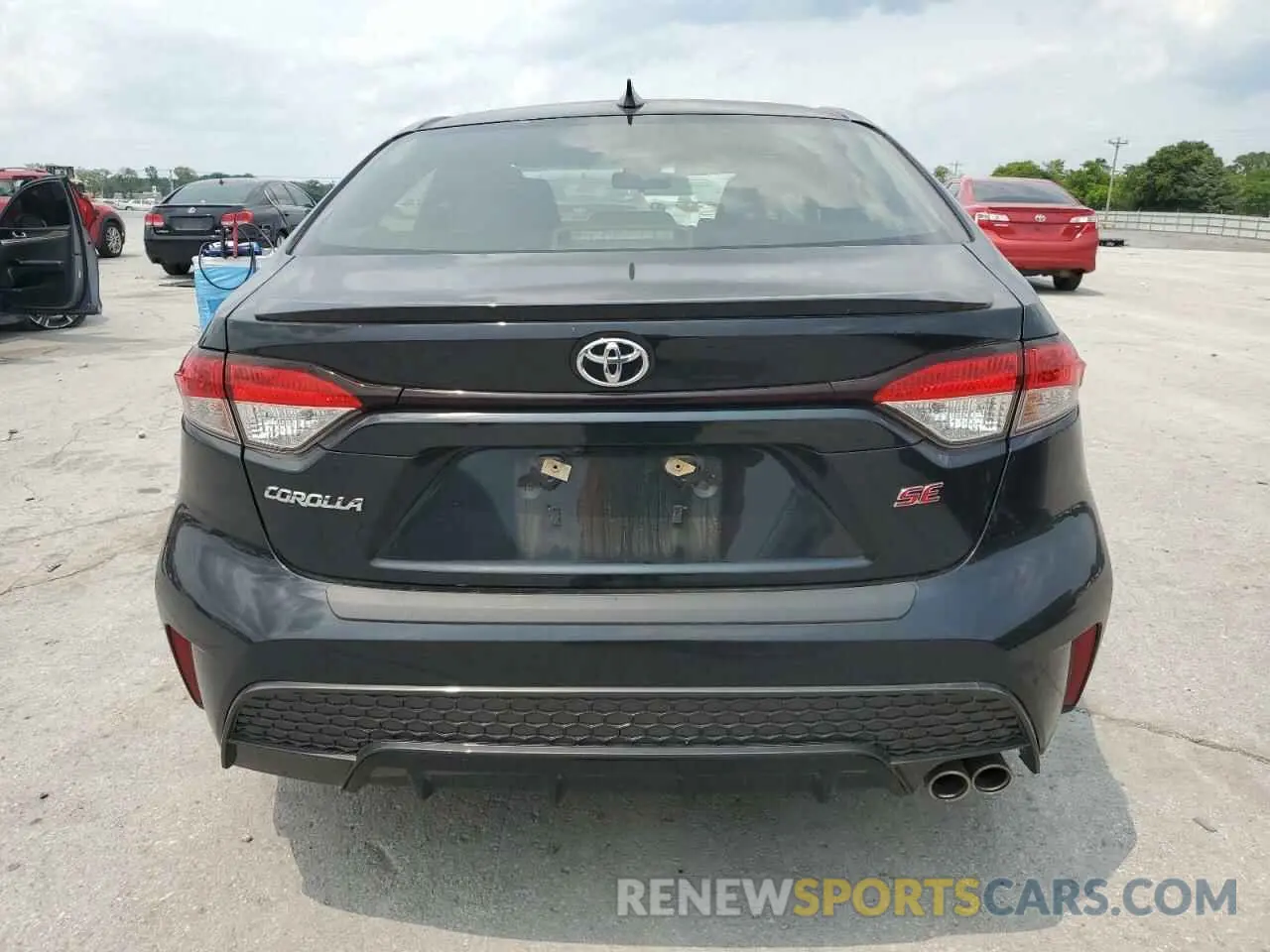 6 Photograph of a damaged car JTDS4RCE0LJ040067 TOYOTA COROLLA 2020