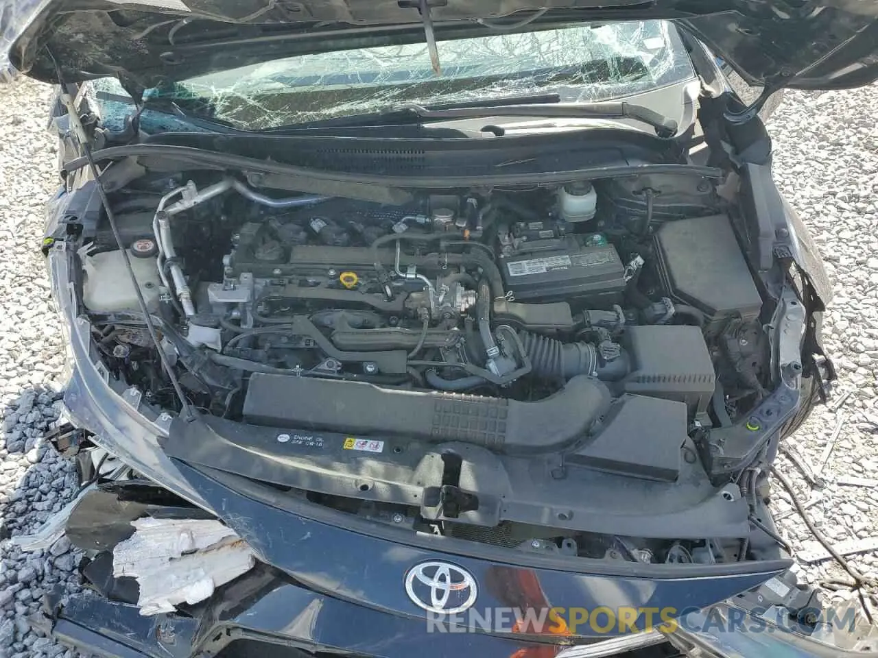 13 Photograph of a damaged car JTDS4RCE0LJ052879 TOYOTA COROLLA 2020
