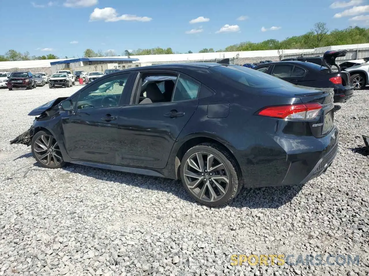 2 Photograph of a damaged car JTDS4RCE0LJ052879 TOYOTA COROLLA 2020