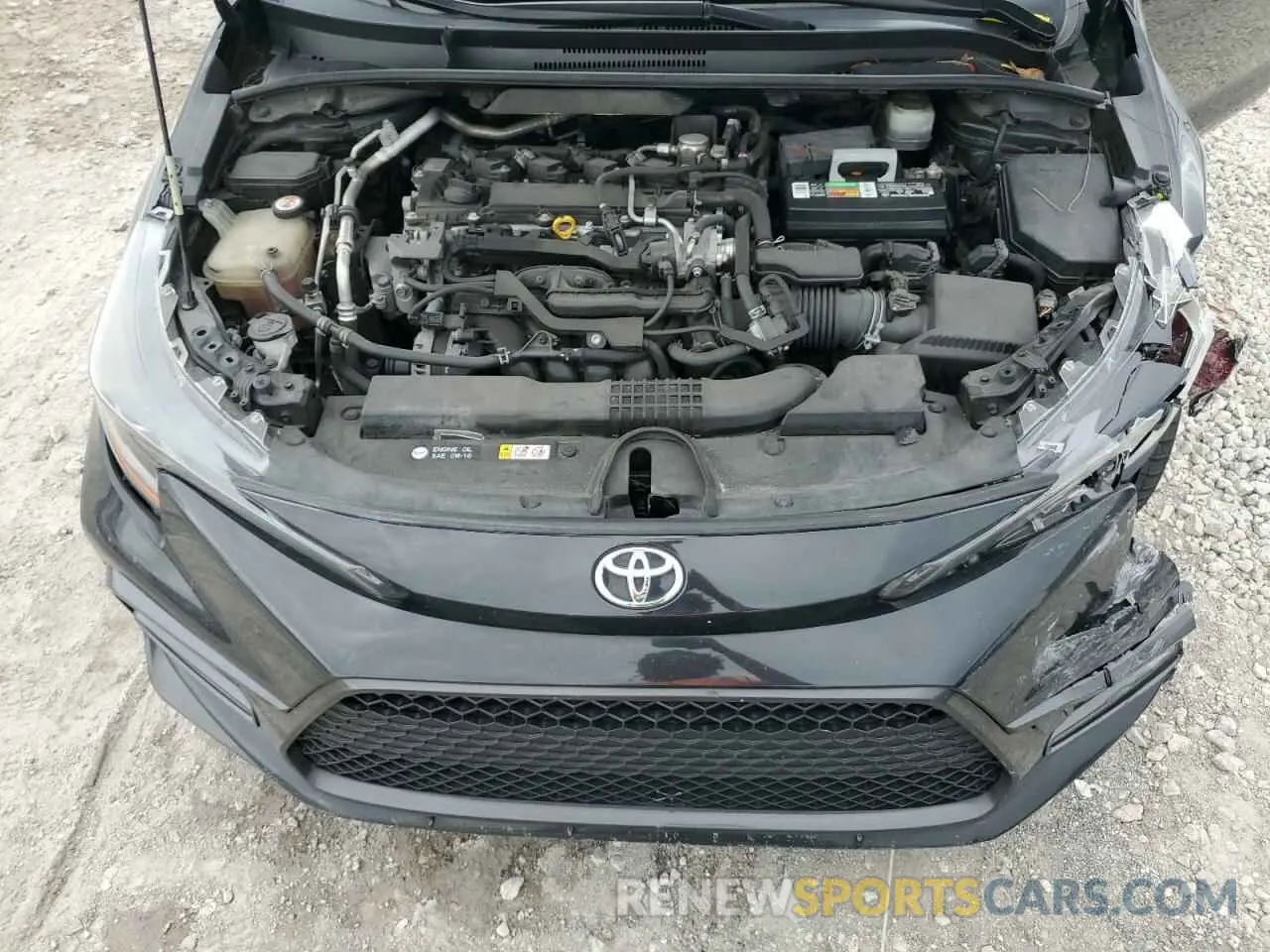 11 Photograph of a damaged car JTDS4RCE1LJ001066 TOYOTA COROLLA 2020