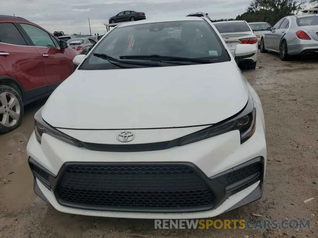 5 Photograph of a damaged car JTDS4RCE1LJ002086 TOYOTA COROLLA 2020