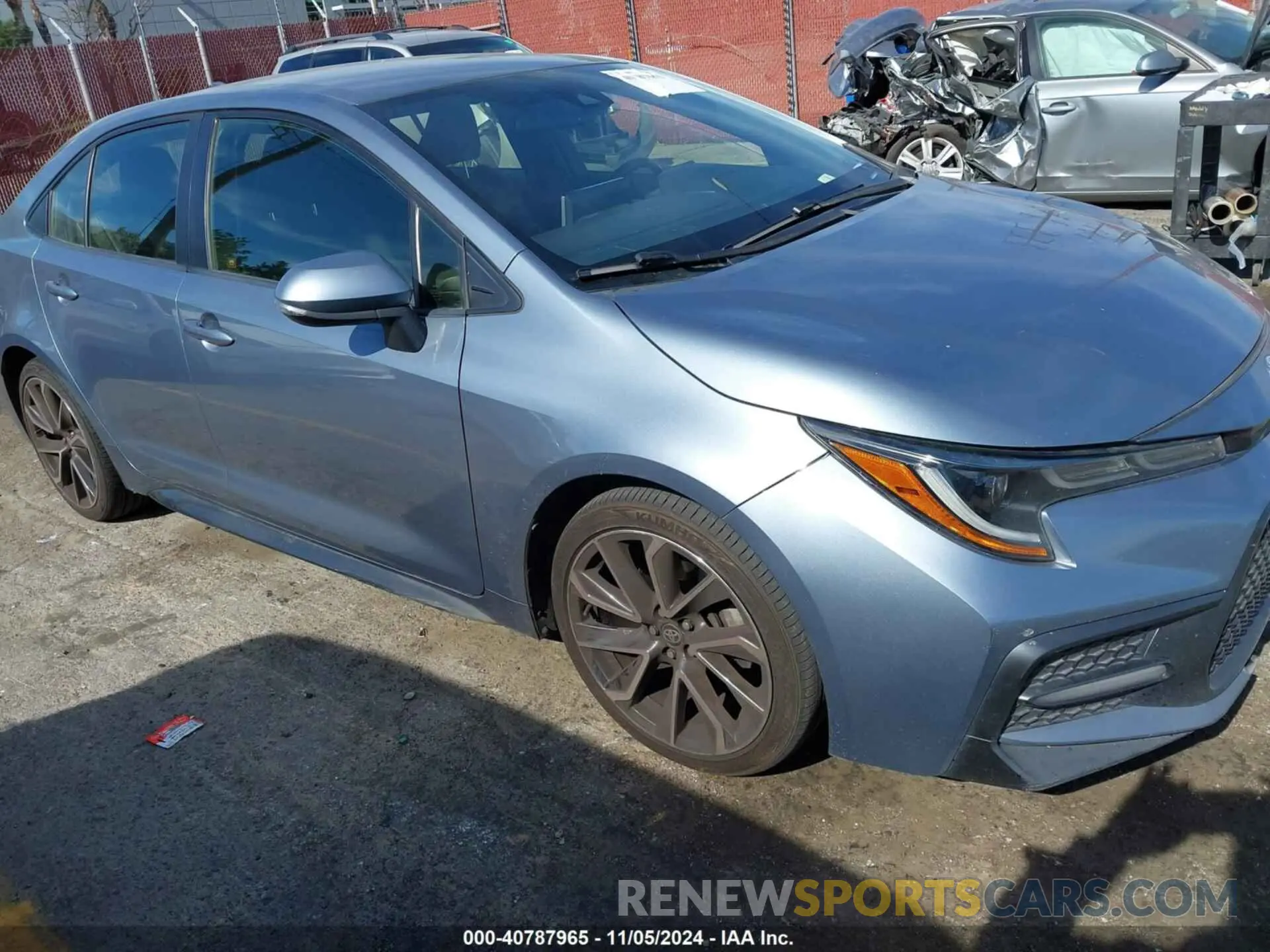 1 Photograph of a damaged car JTDS4RCE1LJ005697 TOYOTA COROLLA 2020