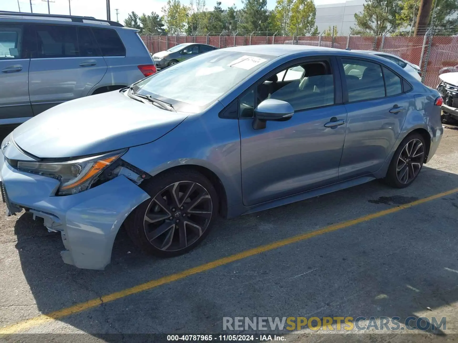 2 Photograph of a damaged car JTDS4RCE1LJ005697 TOYOTA COROLLA 2020