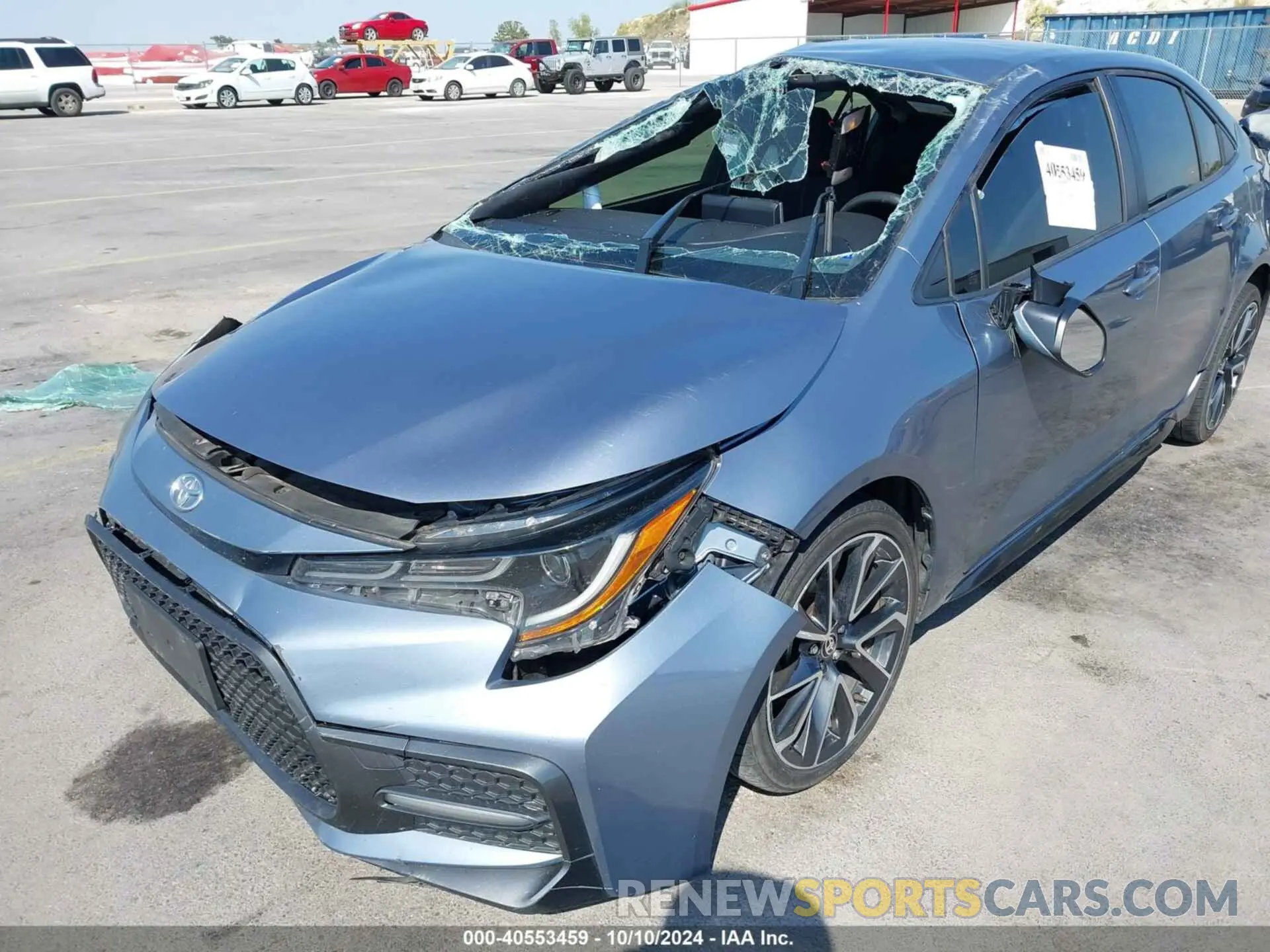 12 Photograph of a damaged car JTDS4RCE1LJ006543 TOYOTA COROLLA 2020