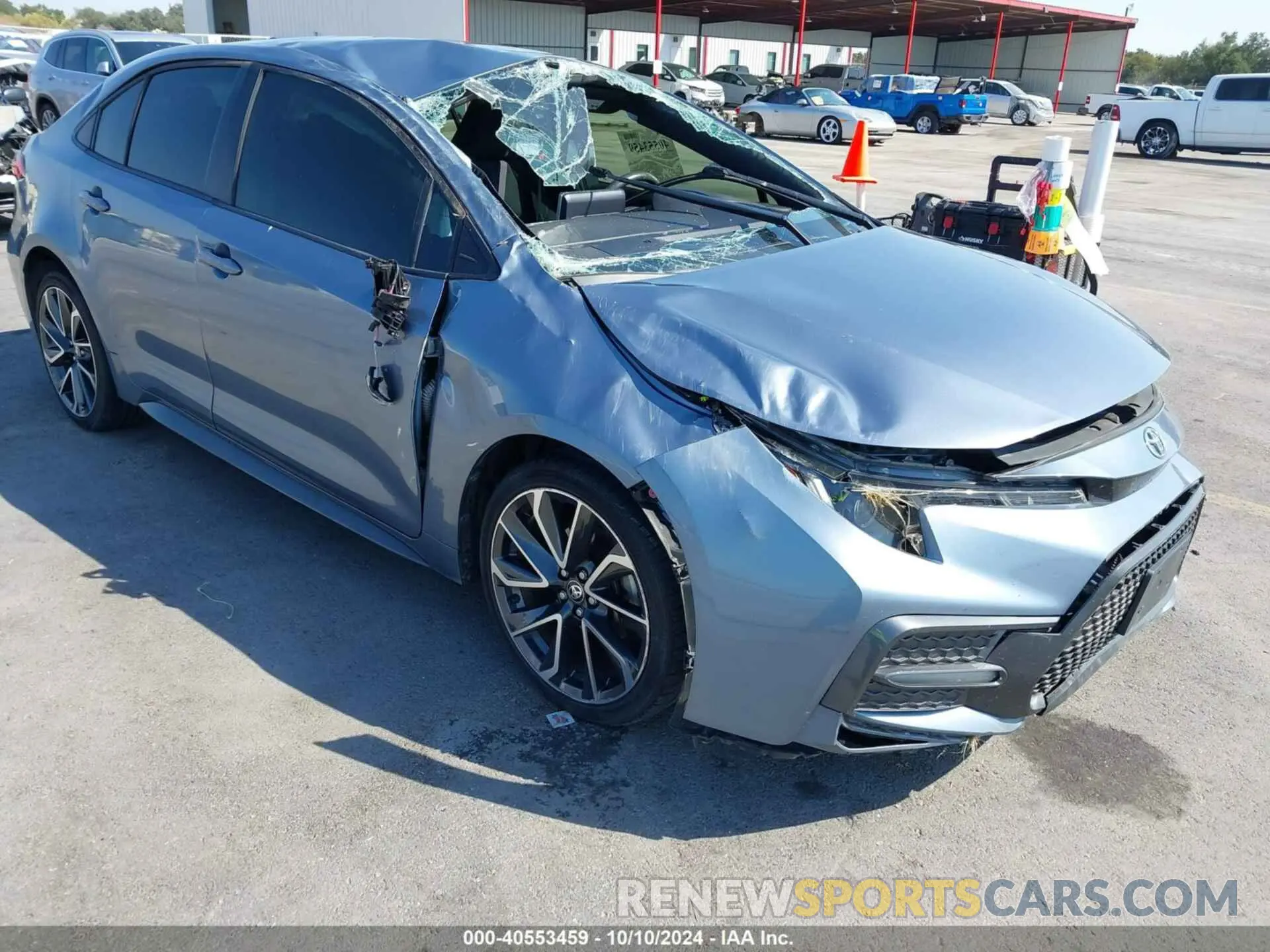 13 Photograph of a damaged car JTDS4RCE1LJ006543 TOYOTA COROLLA 2020