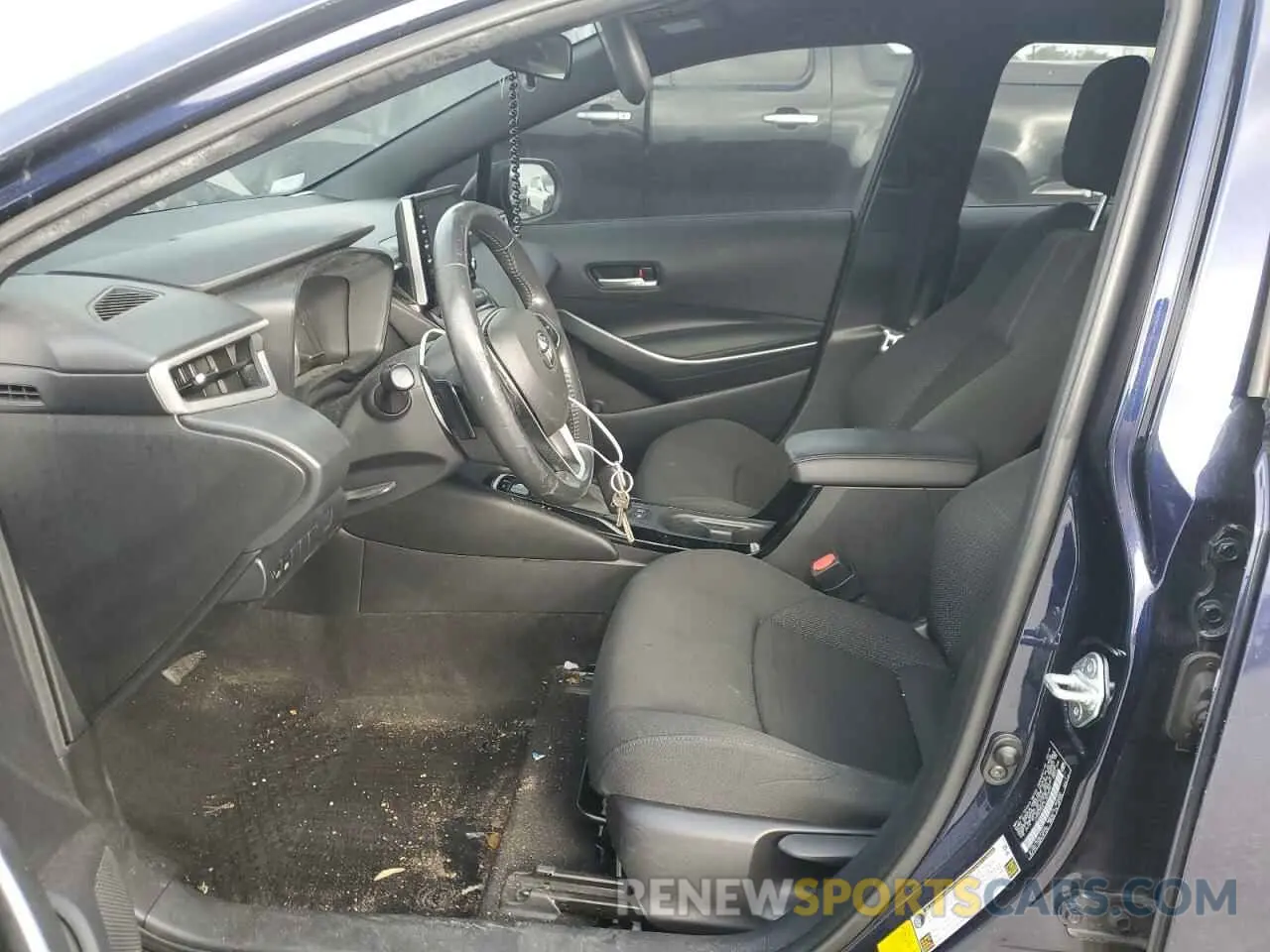 7 Photograph of a damaged car JTDS4RCE1LJ015341 TOYOTA COROLLA 2020