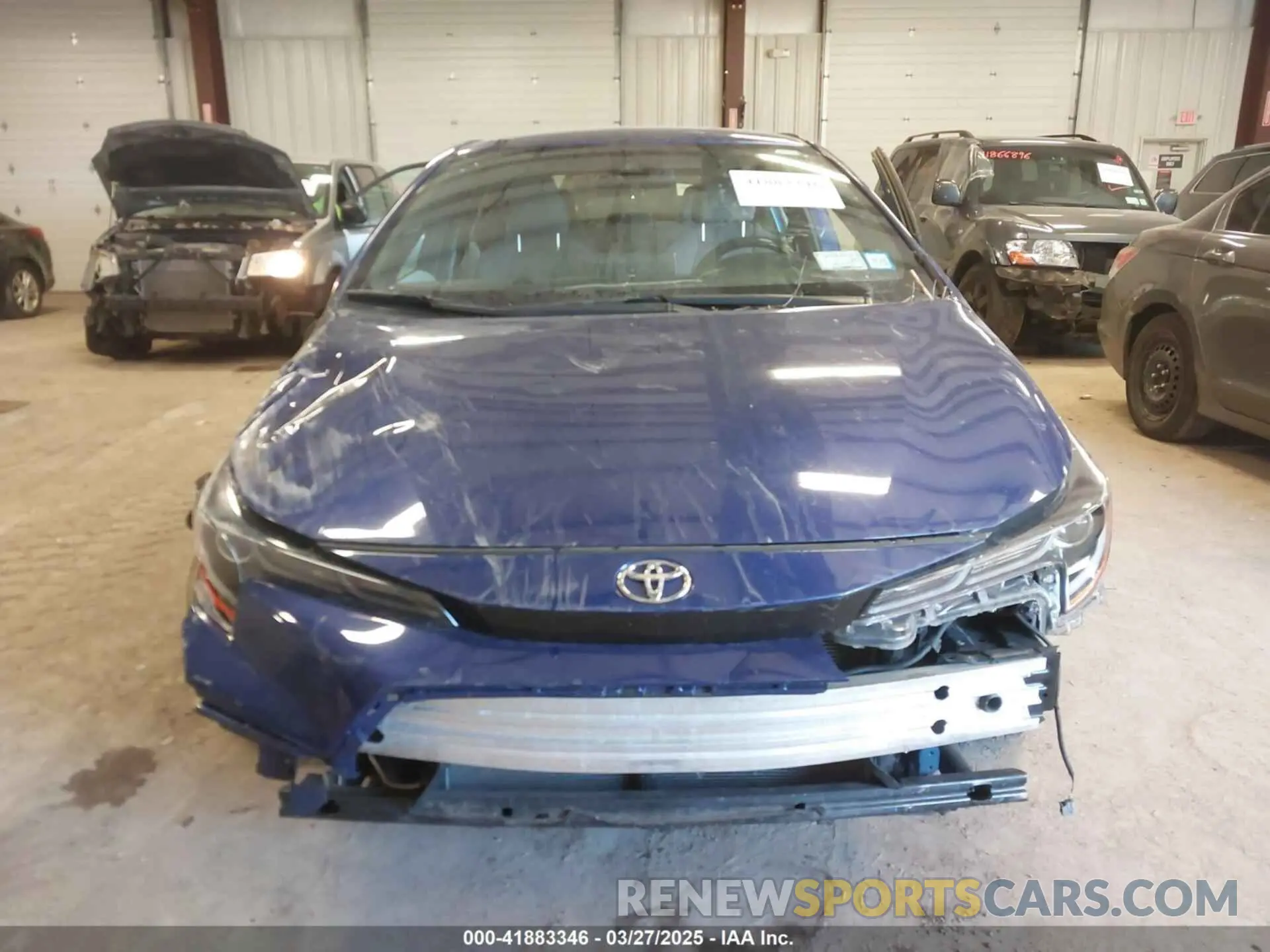 12 Photograph of a damaged car JTDS4RCE1LJ017106 TOYOTA COROLLA 2020