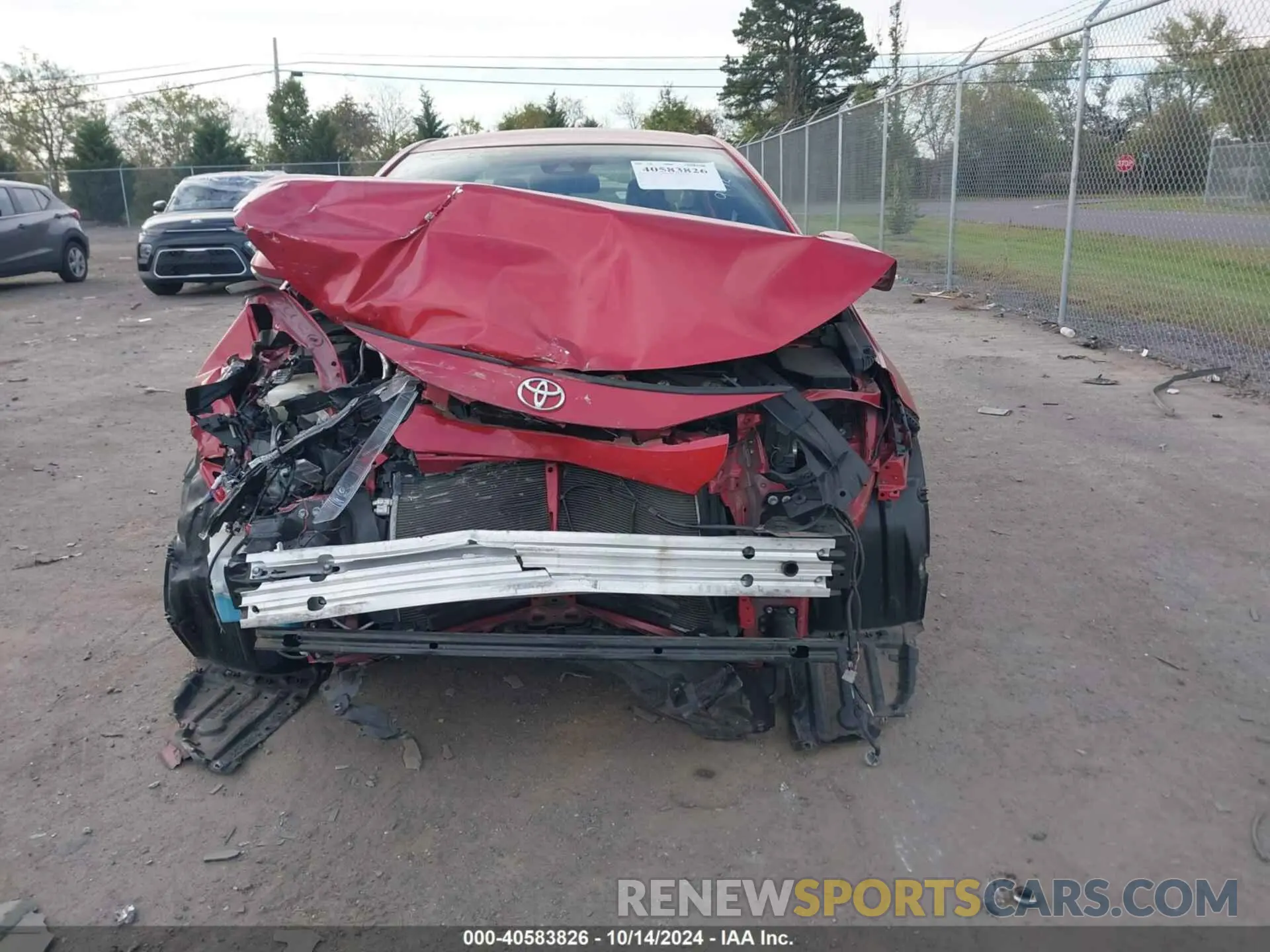 12 Photograph of a damaged car JTDS4RCE1LJ024640 TOYOTA COROLLA 2020