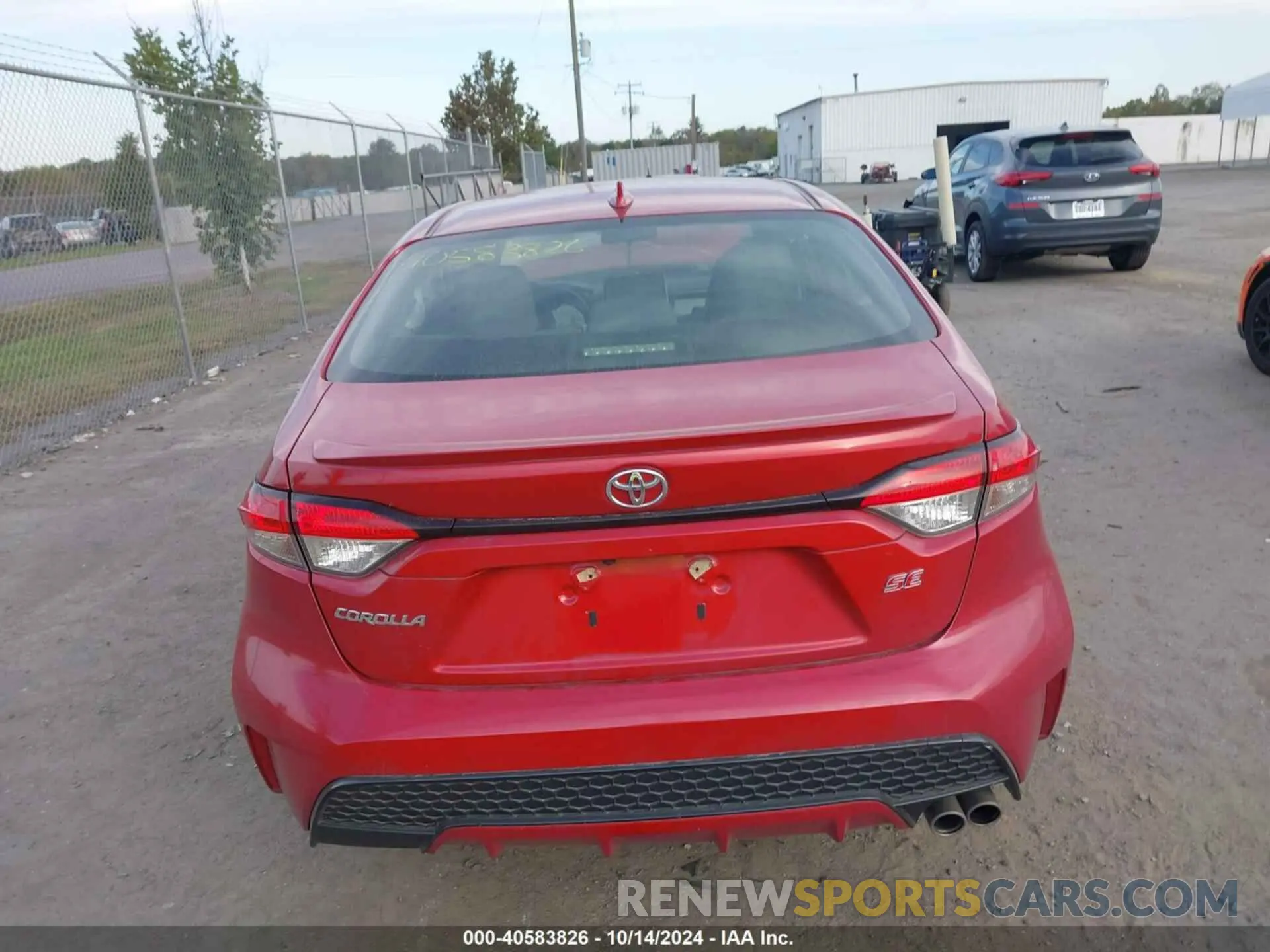 16 Photograph of a damaged car JTDS4RCE1LJ024640 TOYOTA COROLLA 2020