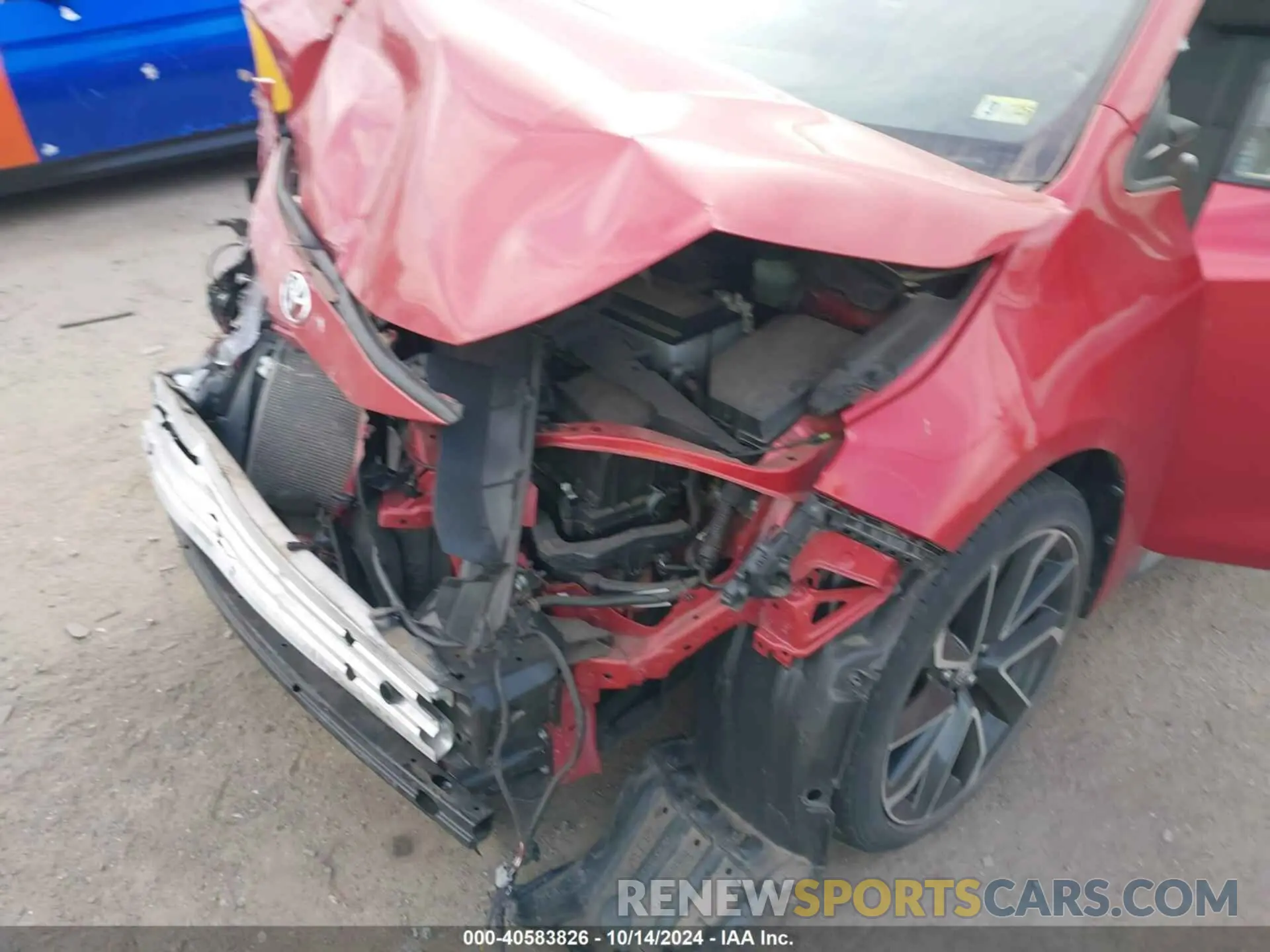 6 Photograph of a damaged car JTDS4RCE1LJ024640 TOYOTA COROLLA 2020