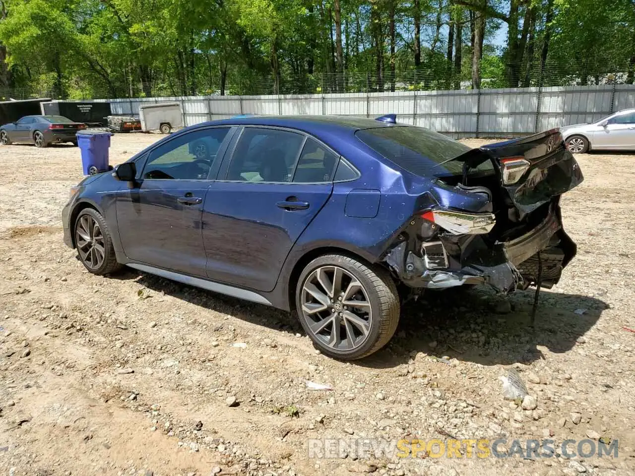 2 Photograph of a damaged car JTDS4RCE1LJ036805 TOYOTA COROLLA 2020
