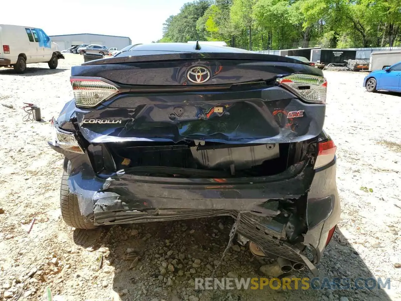 6 Photograph of a damaged car JTDS4RCE1LJ036805 TOYOTA COROLLA 2020