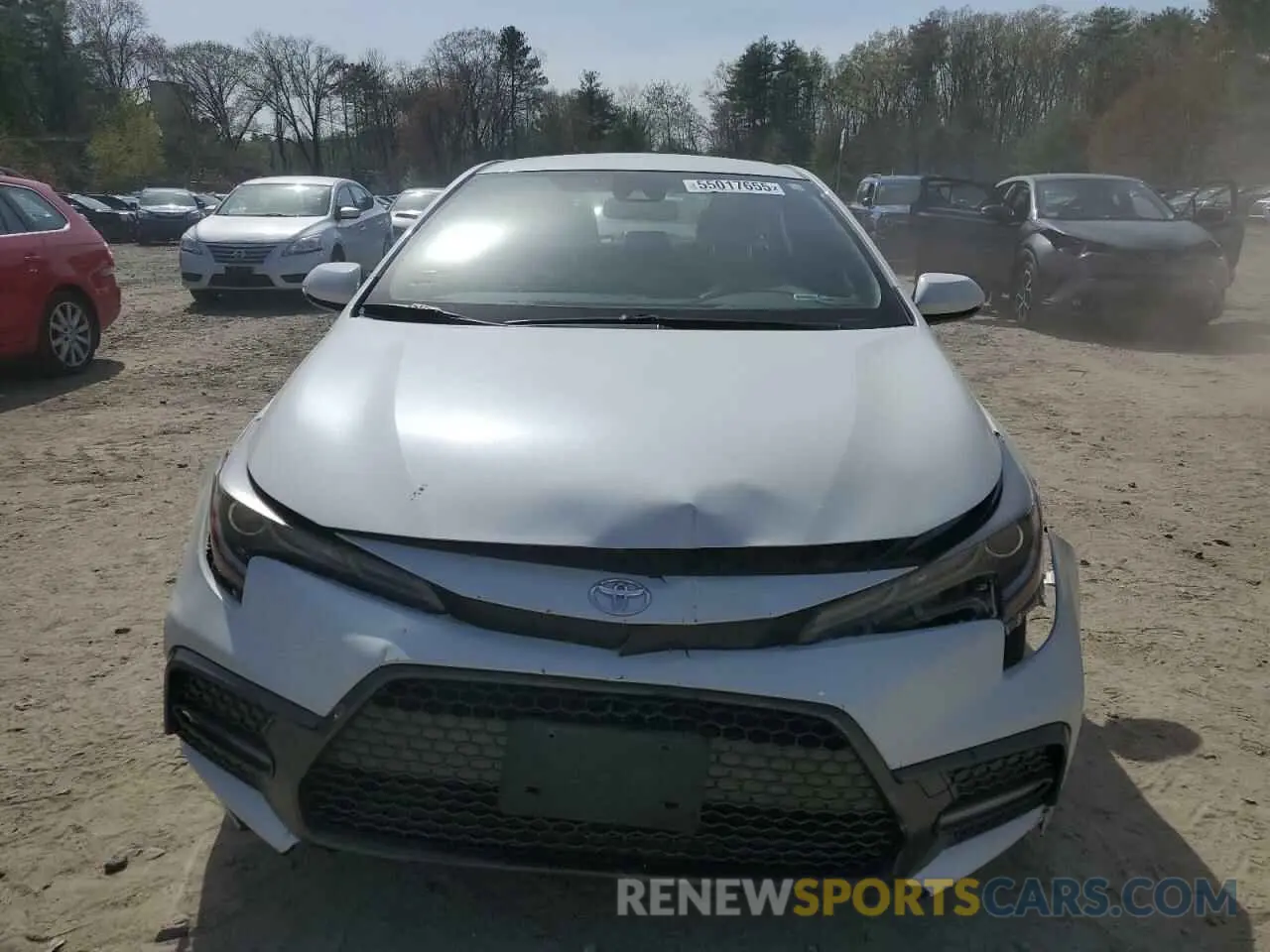 5 Photograph of a damaged car JTDS4RCE1LJ038988 TOYOTA COROLLA 2020