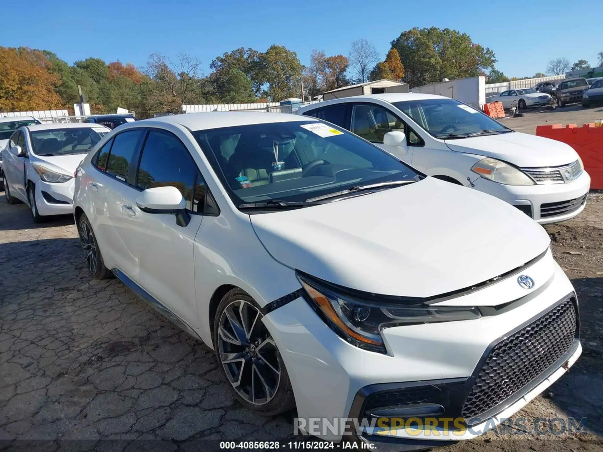 1 Photograph of a damaged car JTDS4RCE1LJ039946 TOYOTA COROLLA 2020