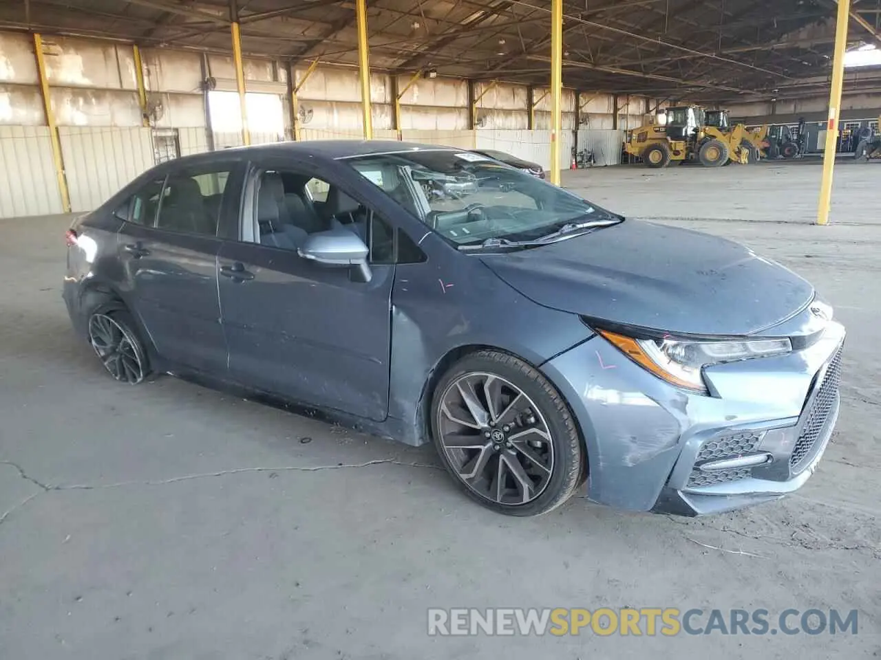4 Photograph of a damaged car JTDS4RCE1LJ043348 TOYOTA COROLLA 2020