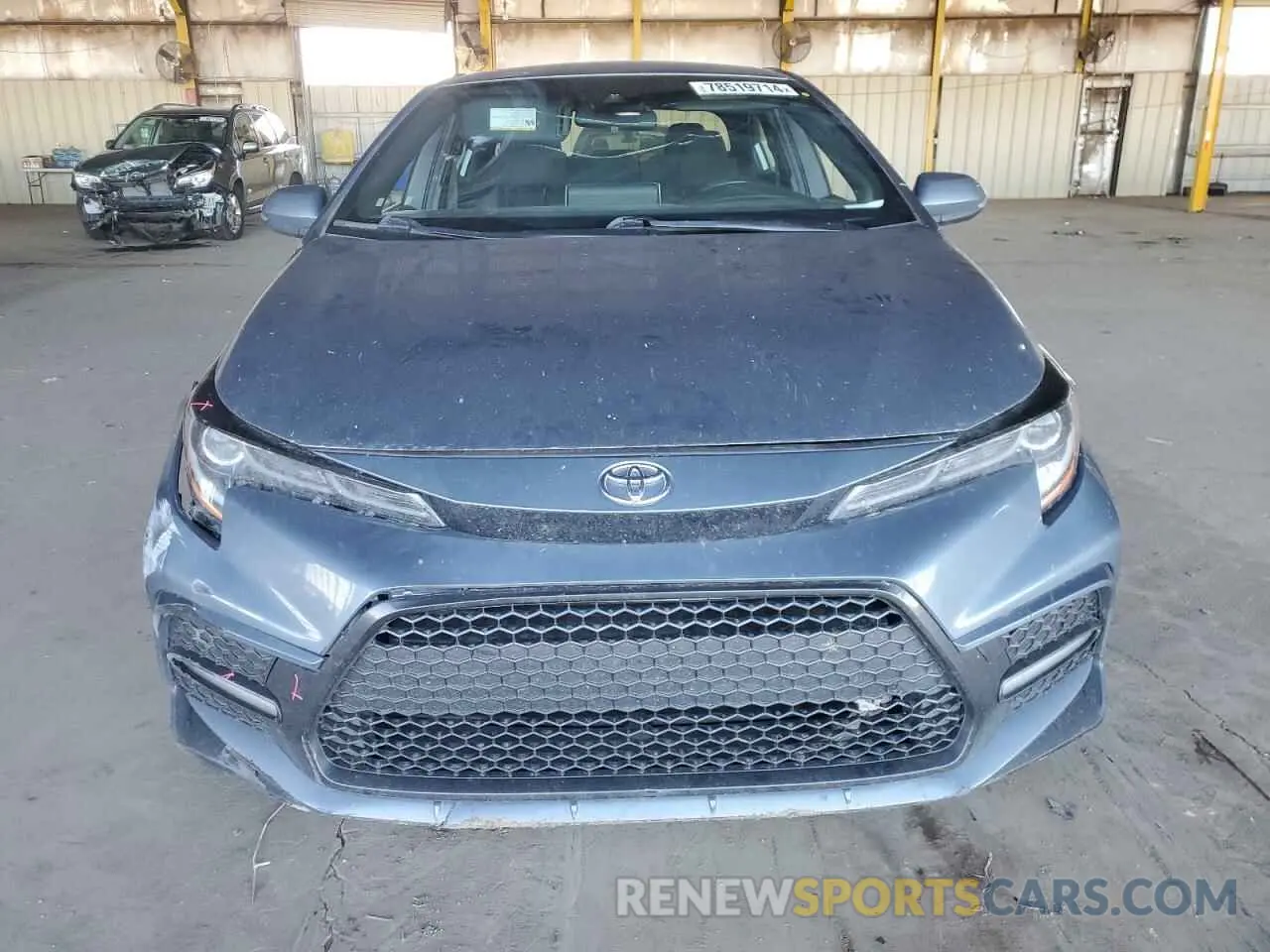 5 Photograph of a damaged car JTDS4RCE1LJ043348 TOYOTA COROLLA 2020