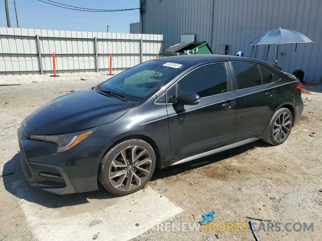 1 Photograph of a damaged car JTDS4RCE2LJ001044 TOYOTA COROLLA 2020