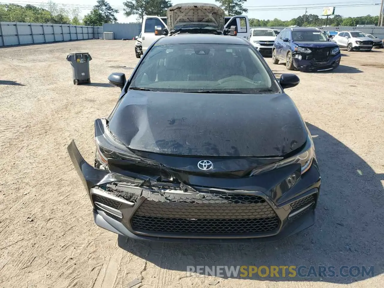 5 Photograph of a damaged car JTDS4RCE2LJ011069 TOYOTA COROLLA 2020