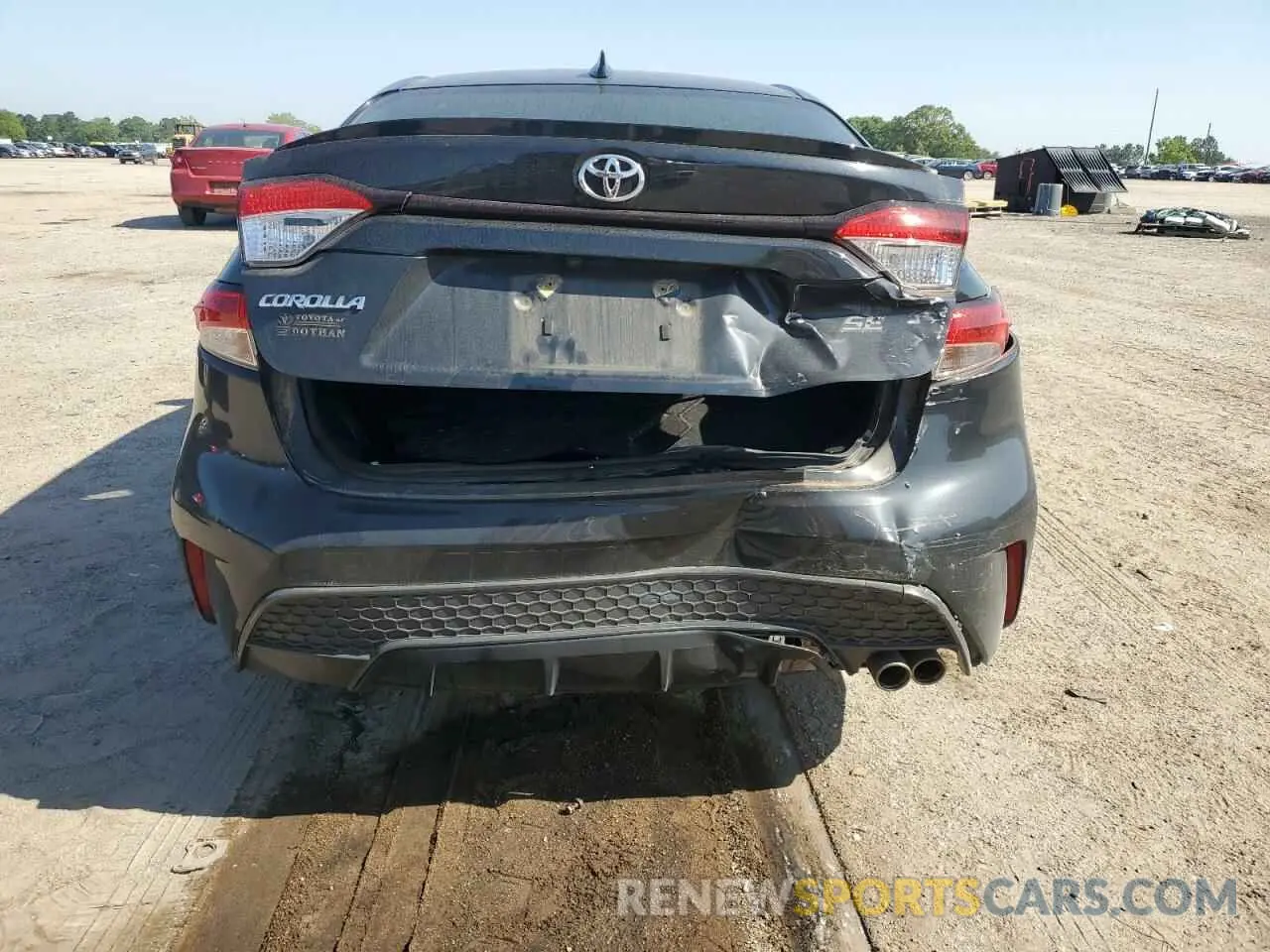 6 Photograph of a damaged car JTDS4RCE2LJ011069 TOYOTA COROLLA 2020