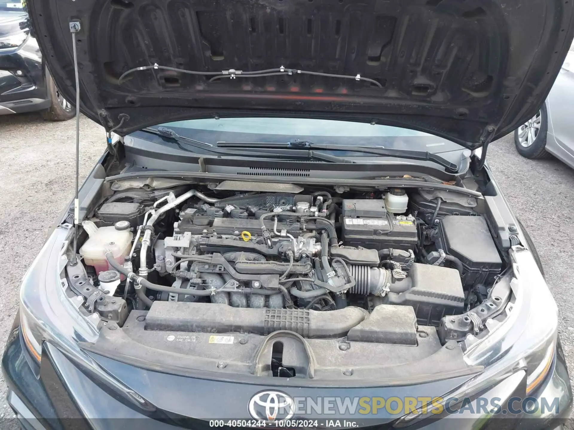 10 Photograph of a damaged car JTDS4RCE2LJ013601 TOYOTA COROLLA 2020