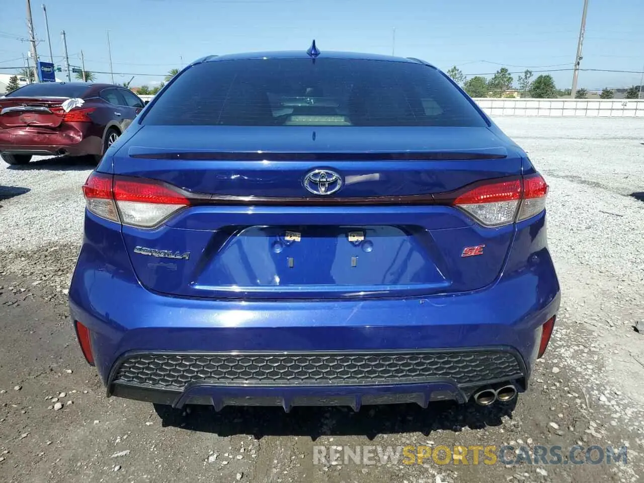 6 Photograph of a damaged car JTDS4RCE2LJ013730 TOYOTA COROLLA 2020