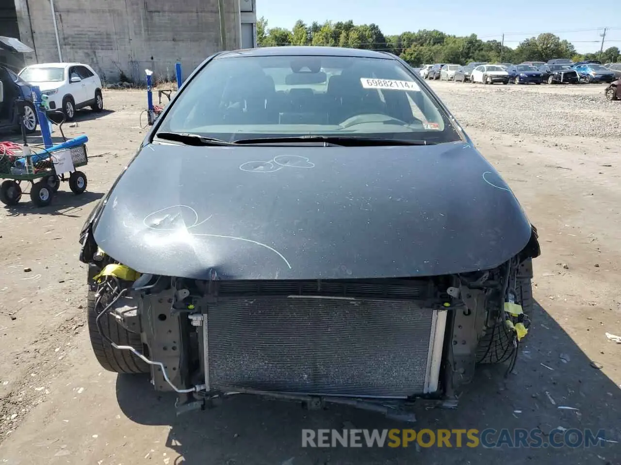5 Photograph of a damaged car JTDS4RCE2LJ015588 TOYOTA COROLLA 2020